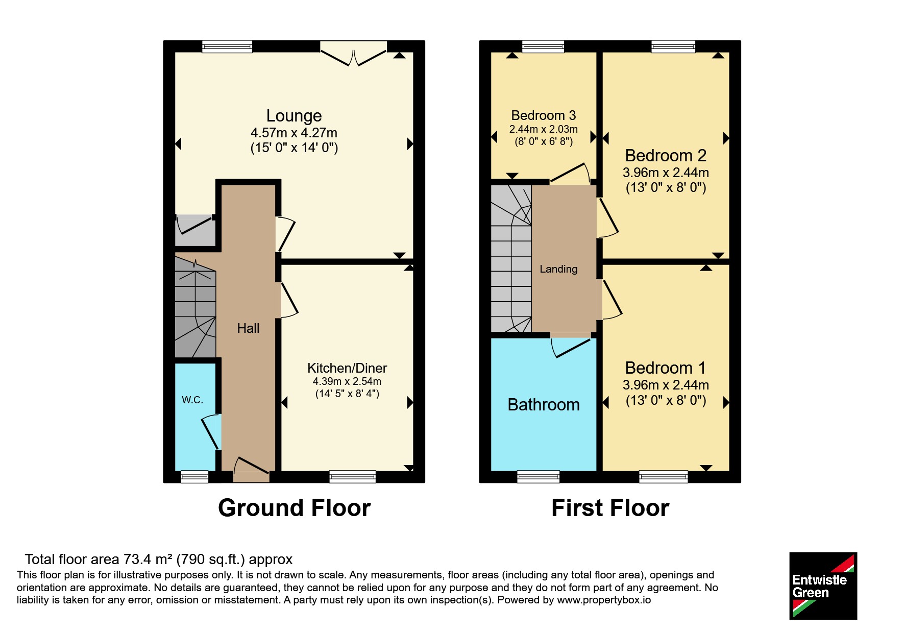 2, Mote Hill Court, Cheshire floorplan