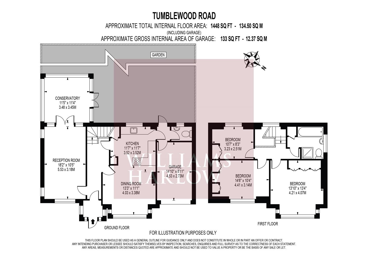 9, Tumblewood Road, Banstead floorplan