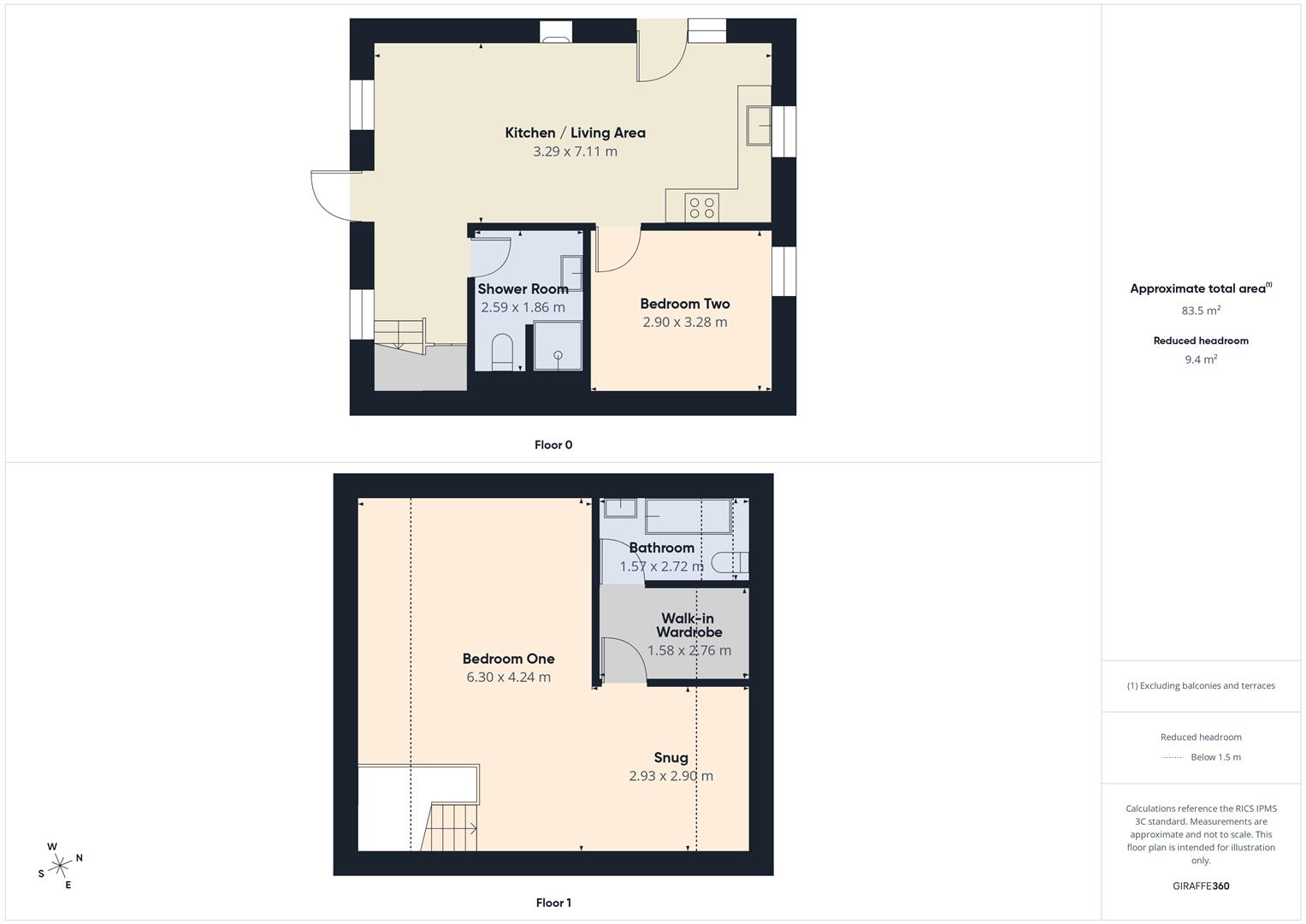 Hazelspar, St. Marys Road, Braunton floorplan