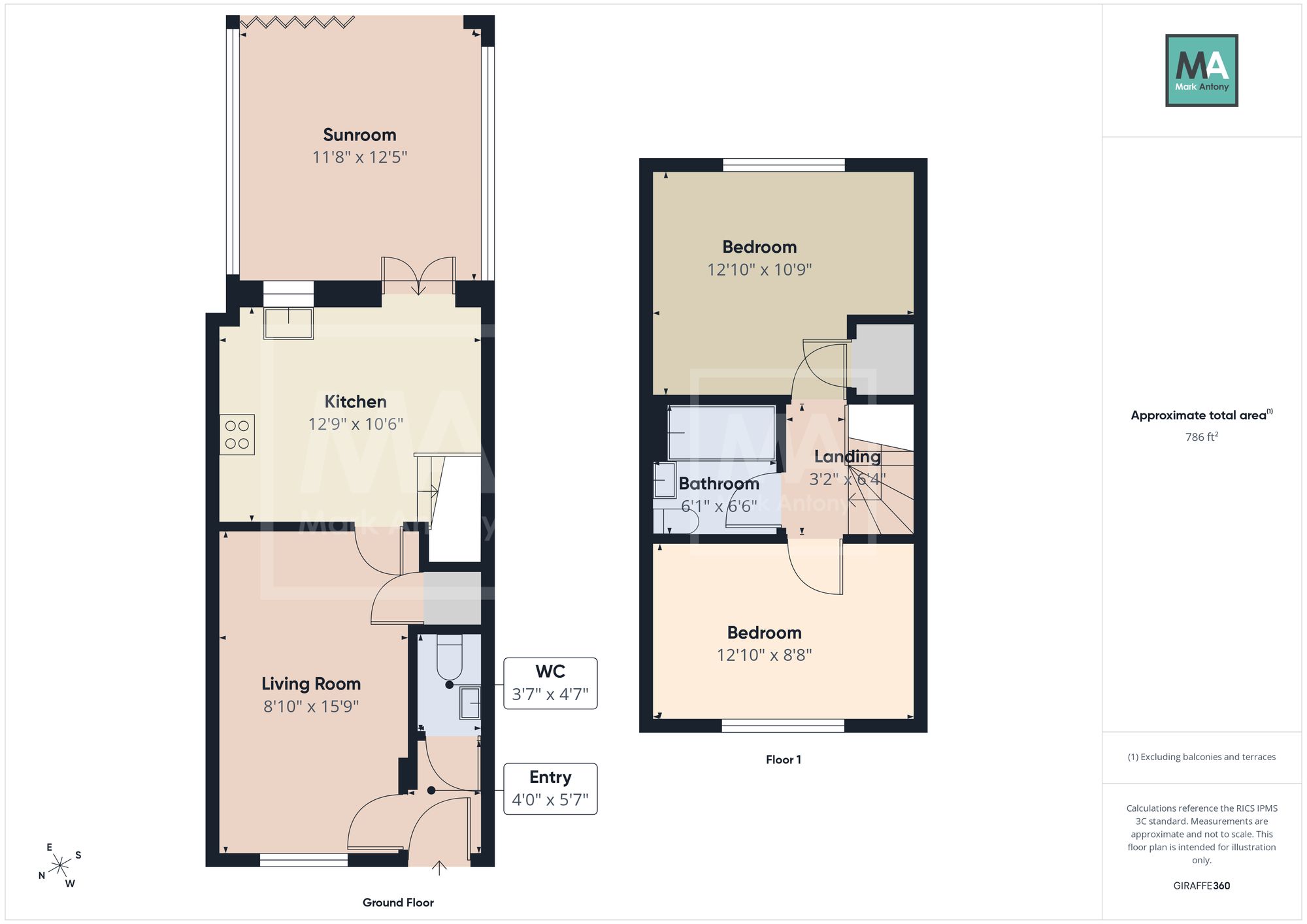 46 Oscar Crescent, Warrington floorplan