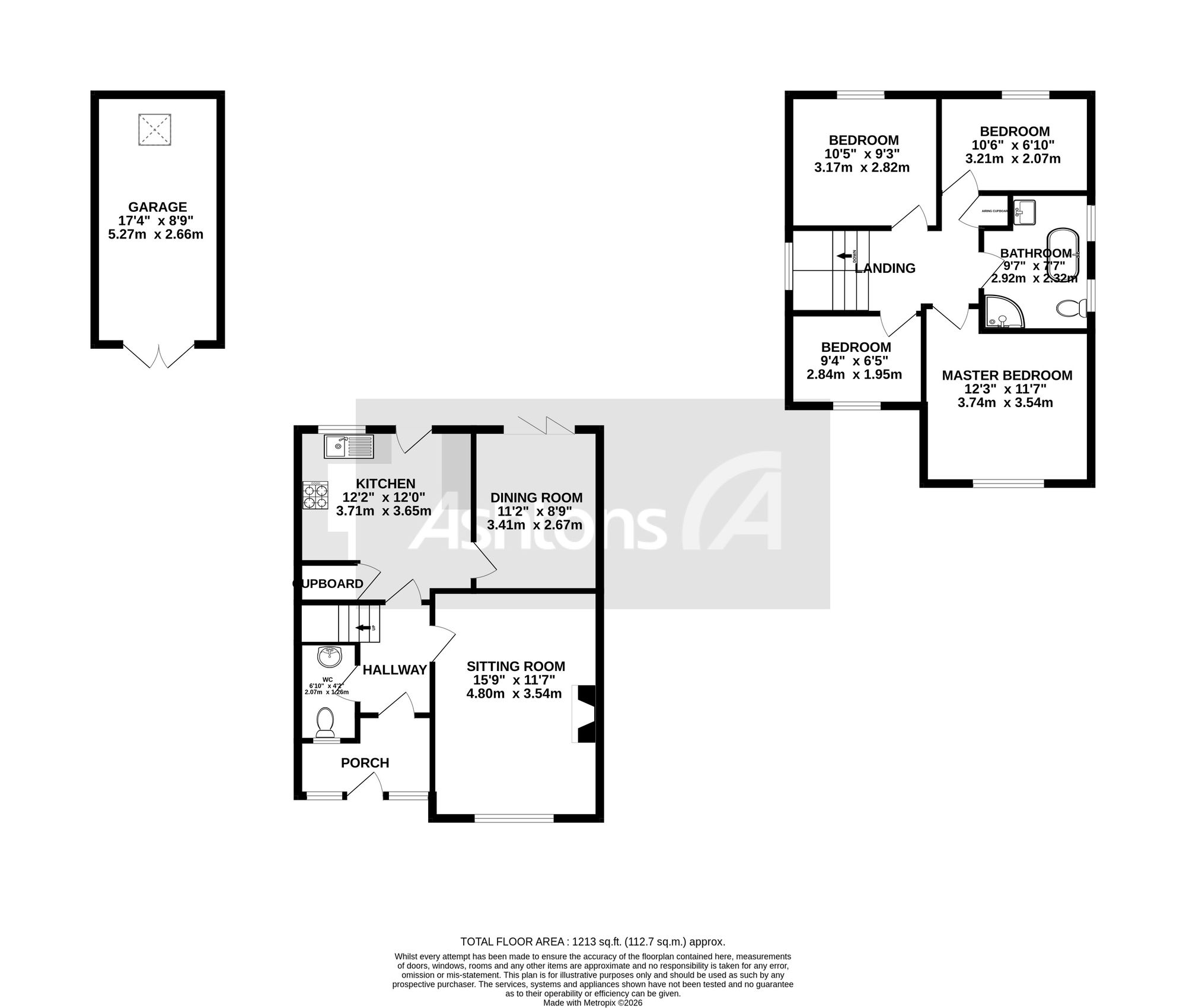 9 Tudor Close, St. Helens floorplan
