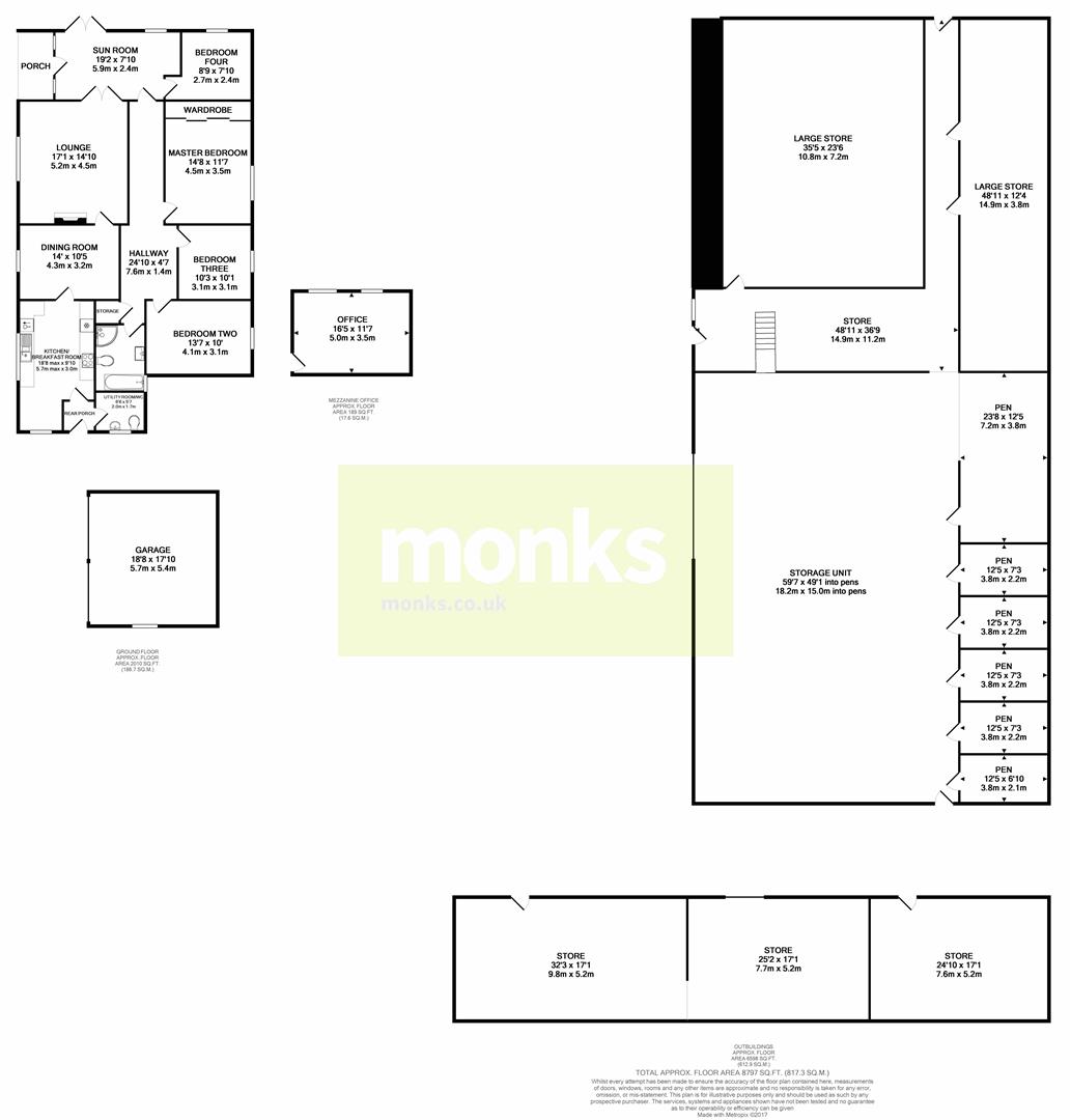 4 Bedrooms Detached bungalow for sale in 8 Glendene, Muckleton, Shropshire TF6