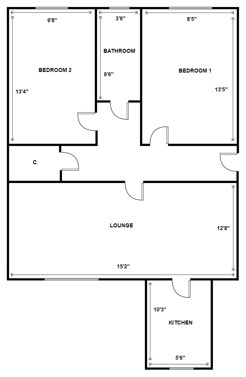 2 Bedrooms Flat for sale in Jeffrey Street, Kilmarnock KA1