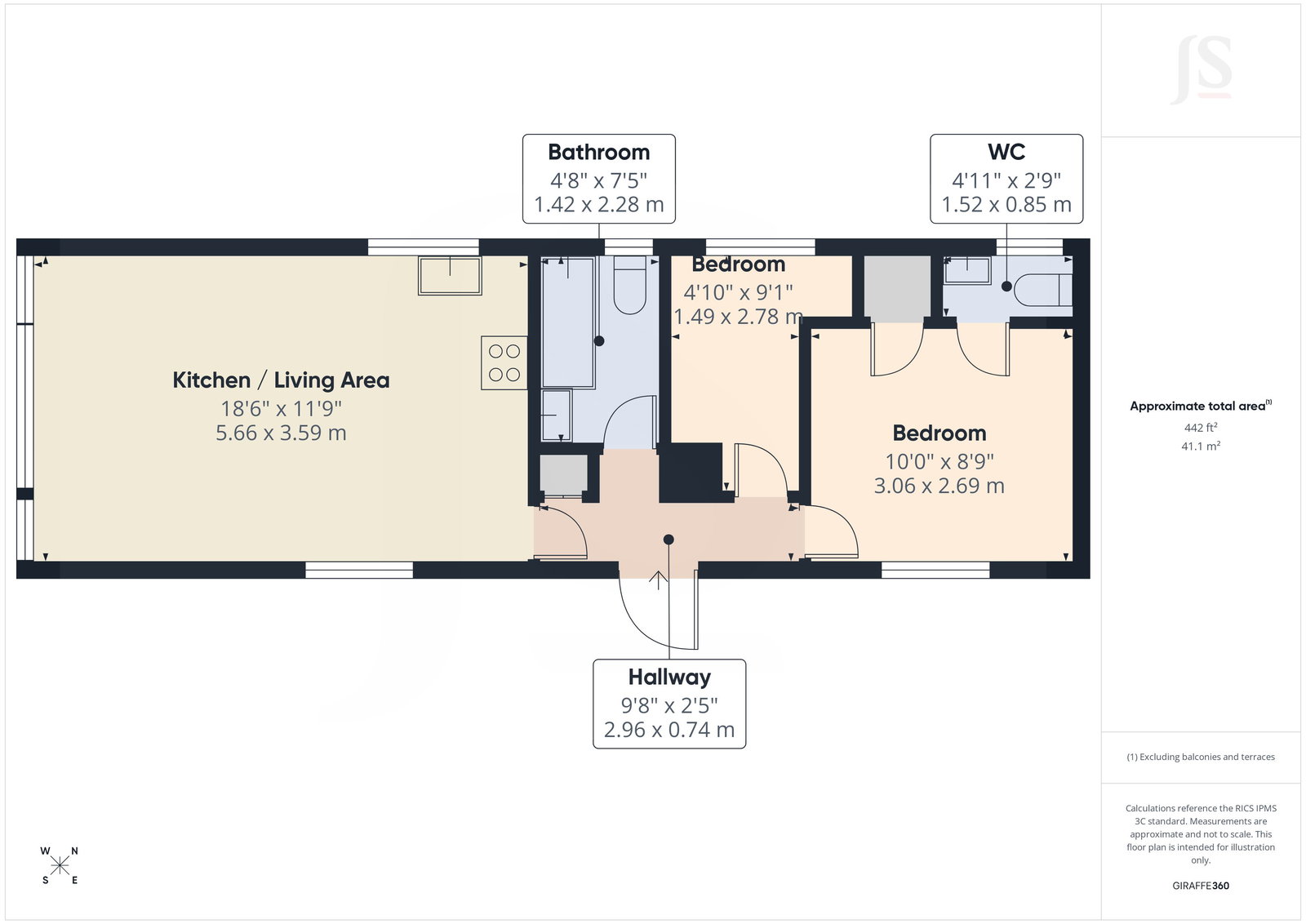 70a,31 Beach Park, Brighton Road, Lancing floorplan