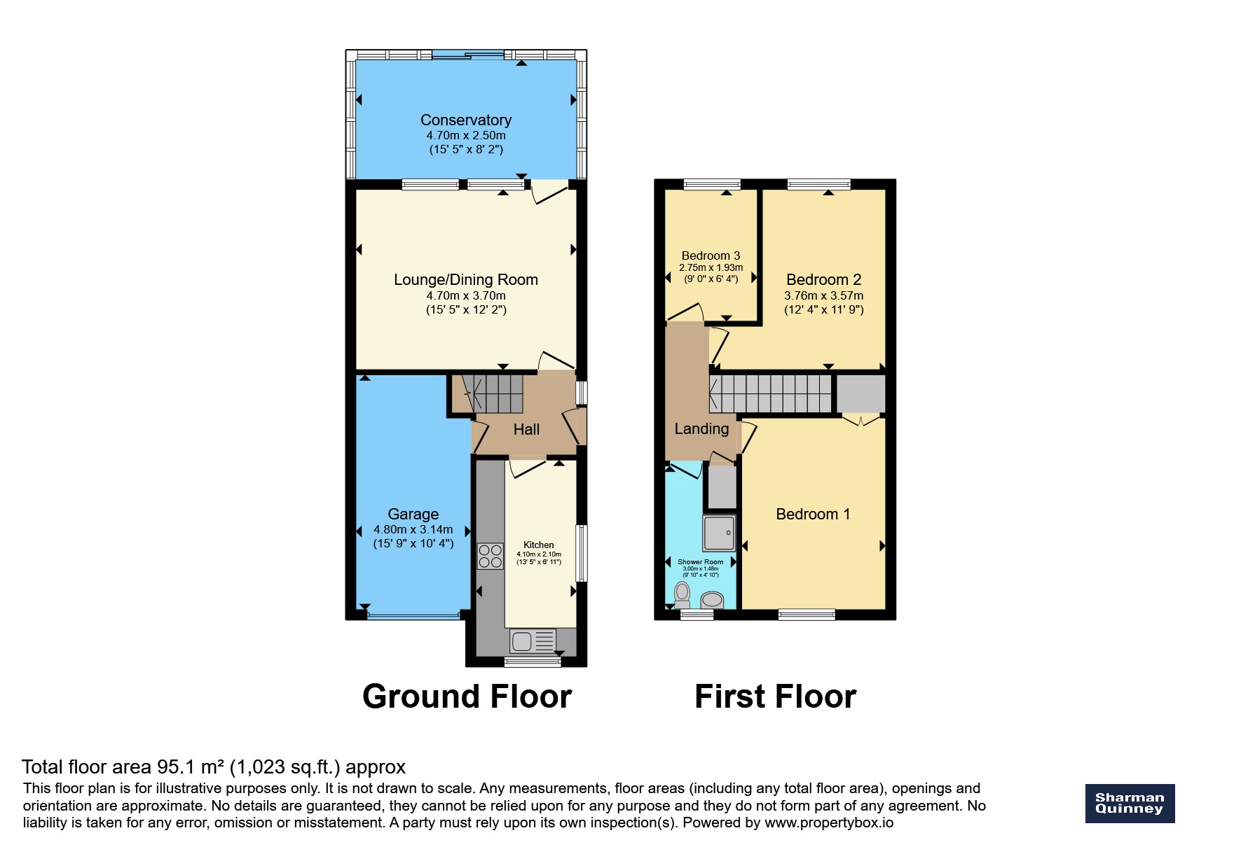 2, Sewell Close, Peterborough floorplan