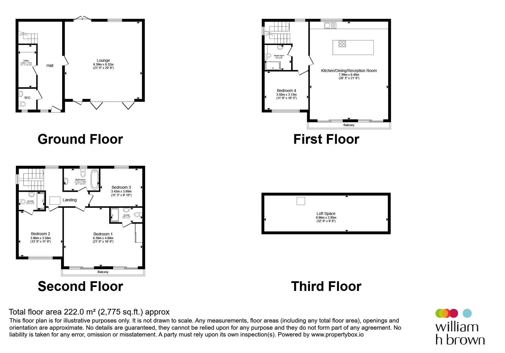 1, Viewpoint Villas, Halifax floorplan