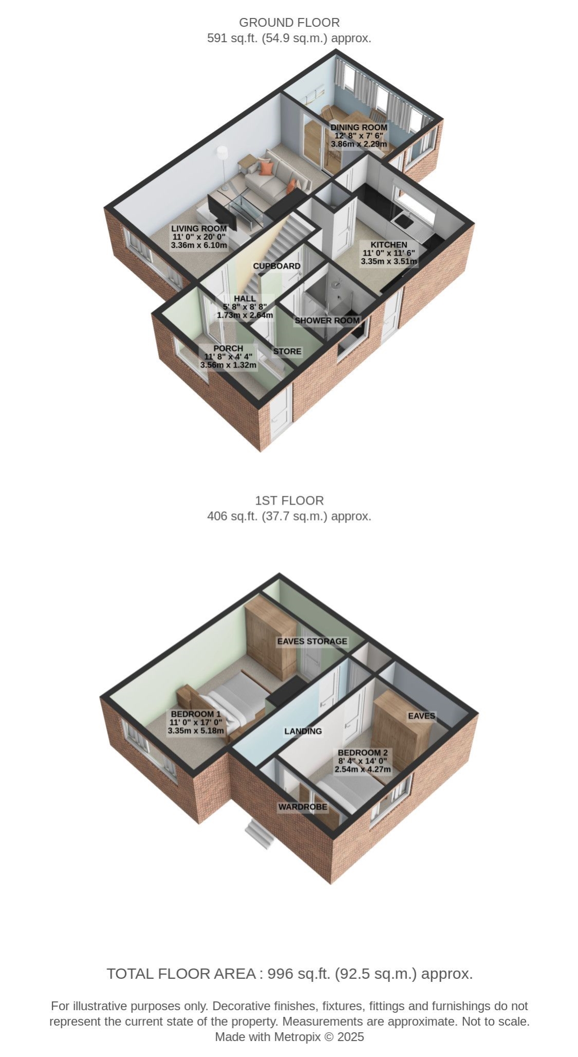 Deridene Close, Stanwell, Staines-upon-Thames, Surrey, TW19 floorplan