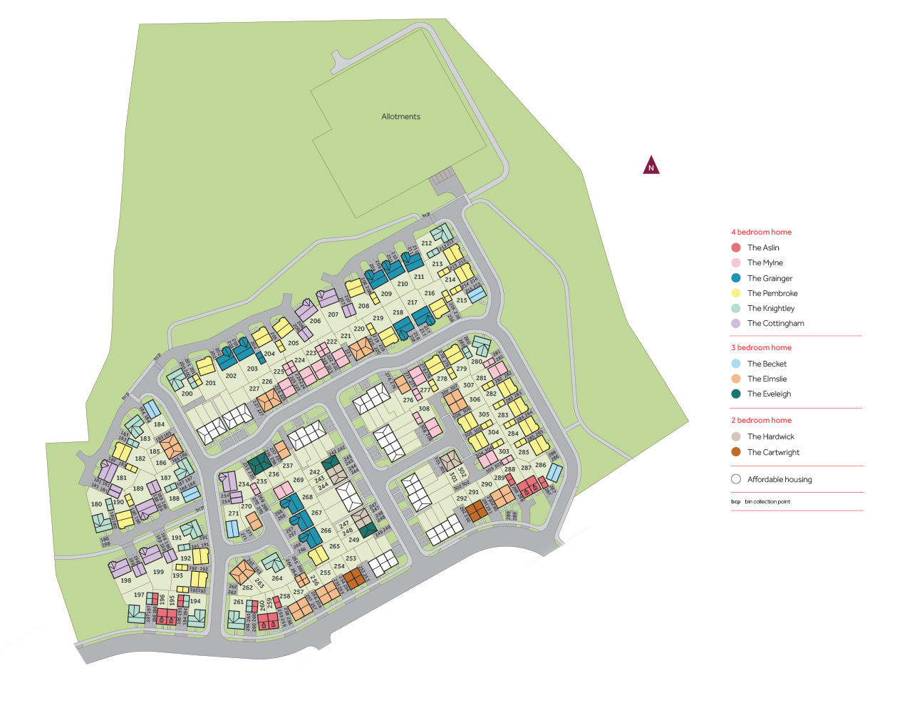 "Knightley" at Marigold Place, Stafford ST16, 4 bedroom detached house for sale 64494243