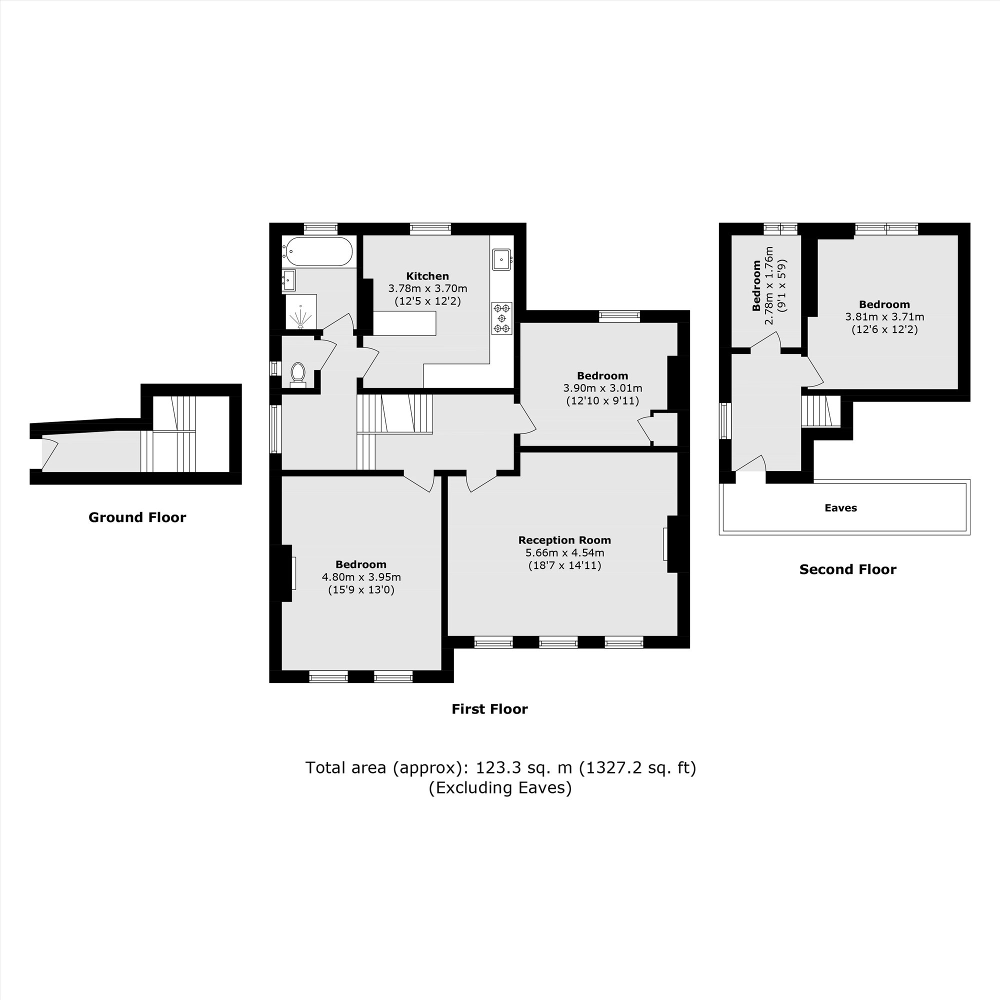 56B, Grove Park, London floorplan