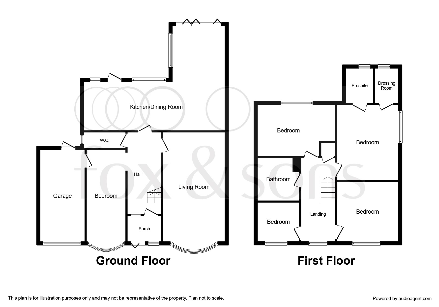 4 Bedrooms Detached house for sale in Howlett Drive, Hailsham BN27