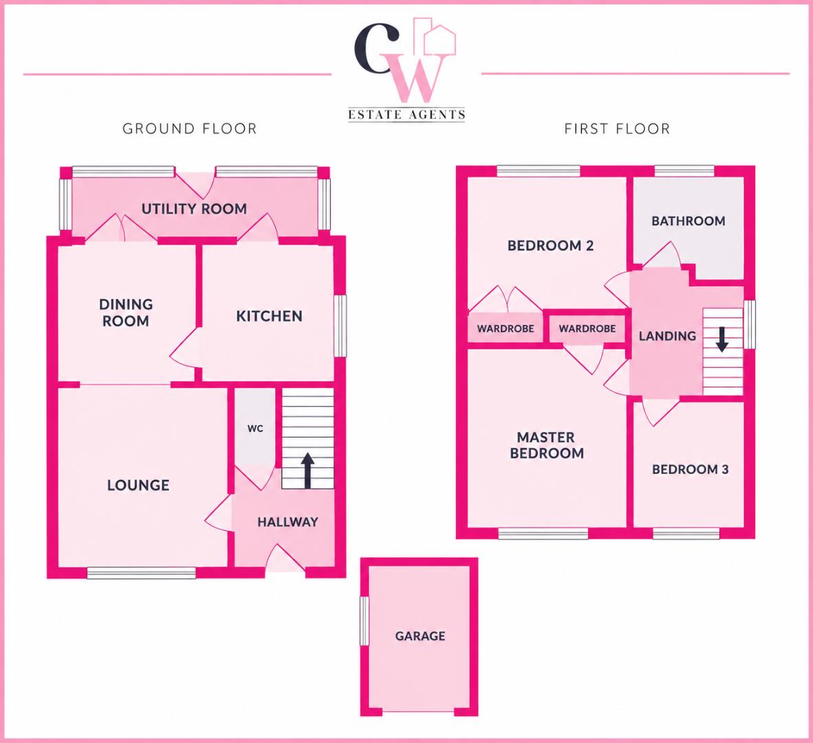Lambert Way, Northwich floorplan