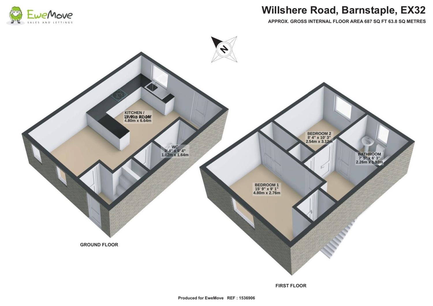 Willshere Road, Barnstaple floorplan