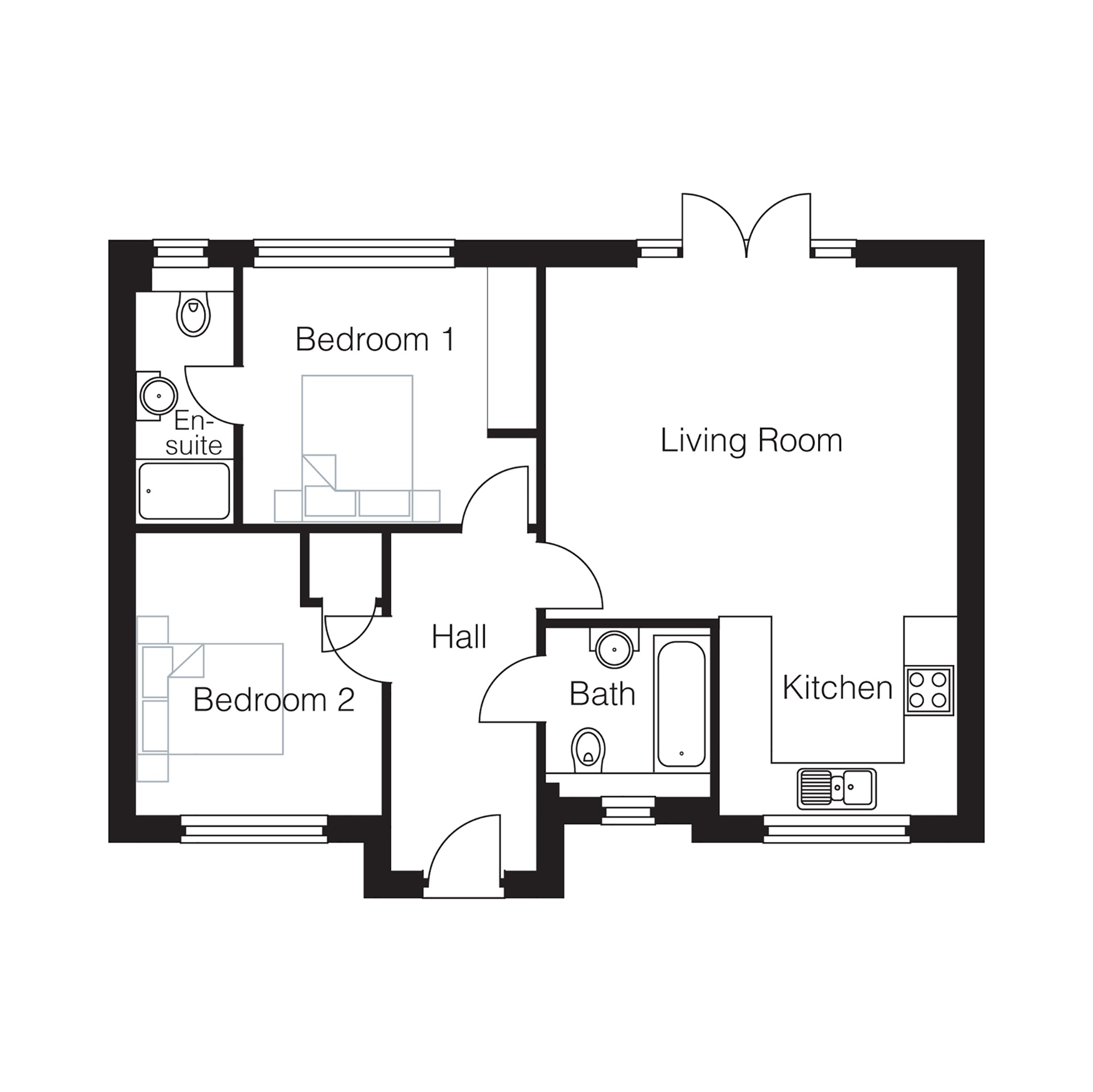 Plot 6b, Martello Drive, Kirby Road, Walton On The Naze floorplan