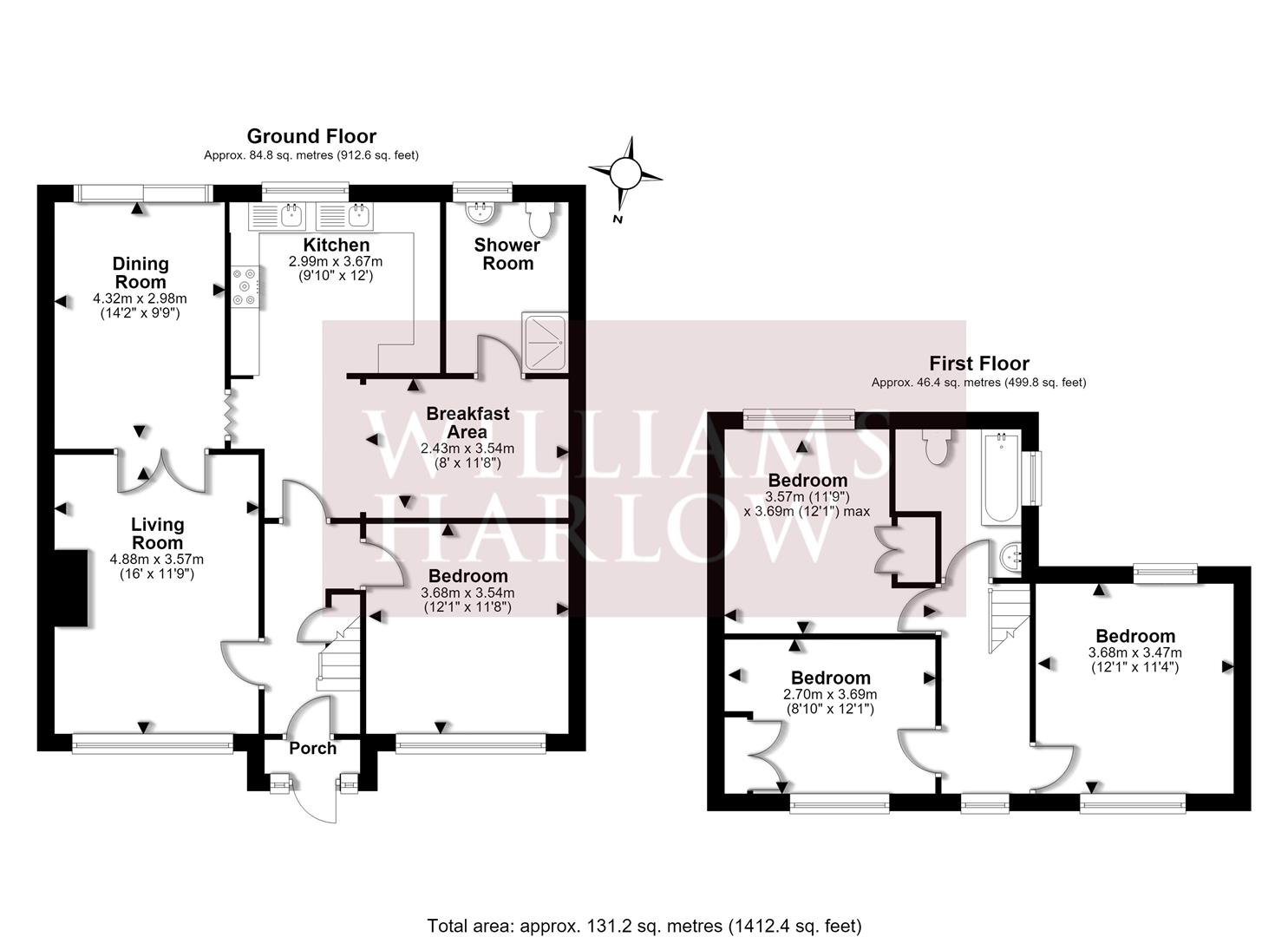 58, Ferndale Road, Banstead floorplan