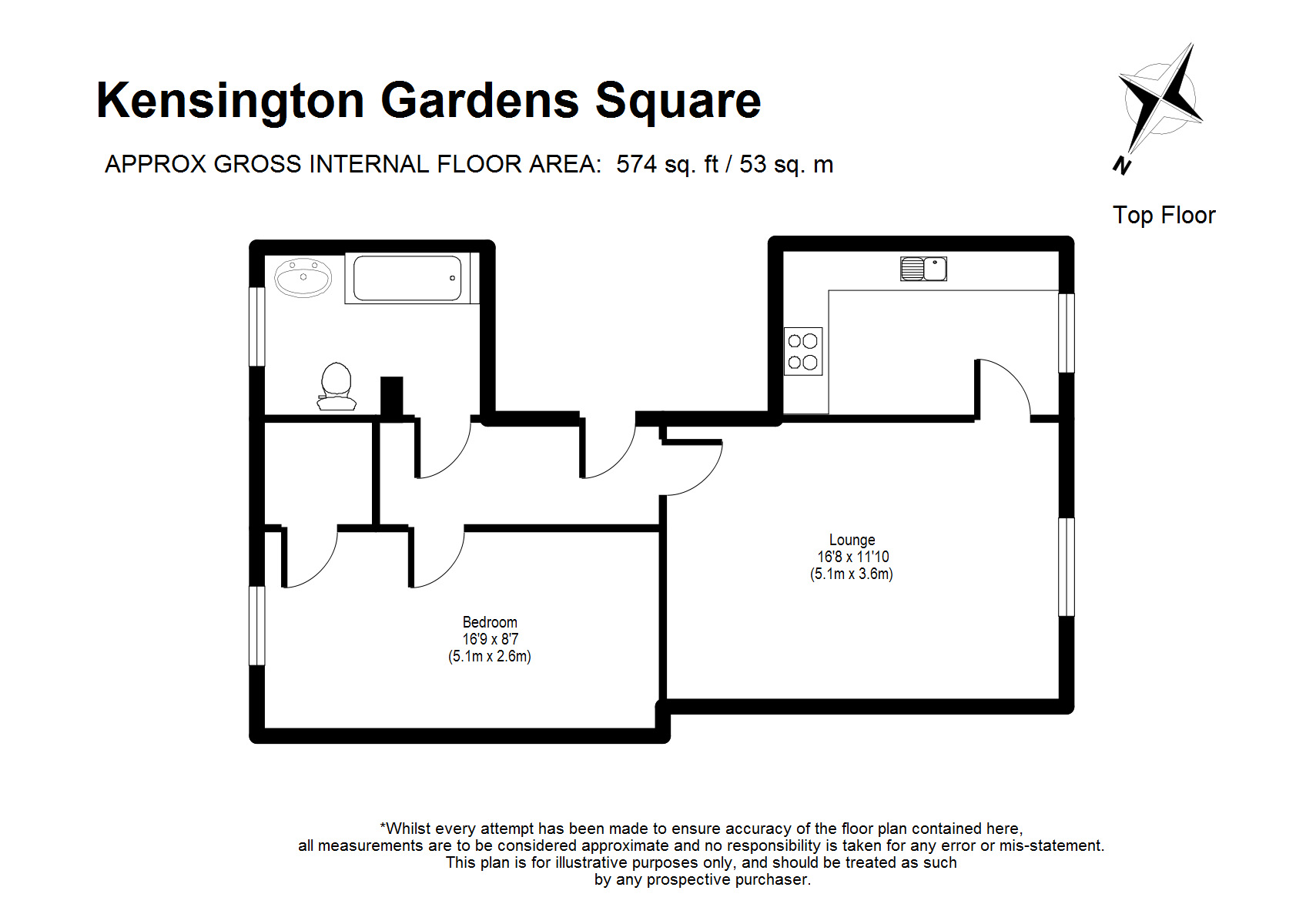 1 Bedrooms Flat to rent in Kensington Gardens Square, Bayswater W2