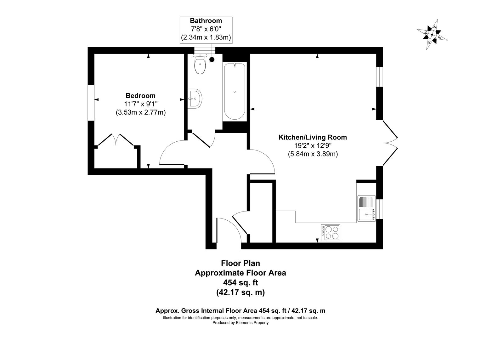 Poplar Close, BexhillOnSea TN39, 1 bedroom flat for sale 64562350