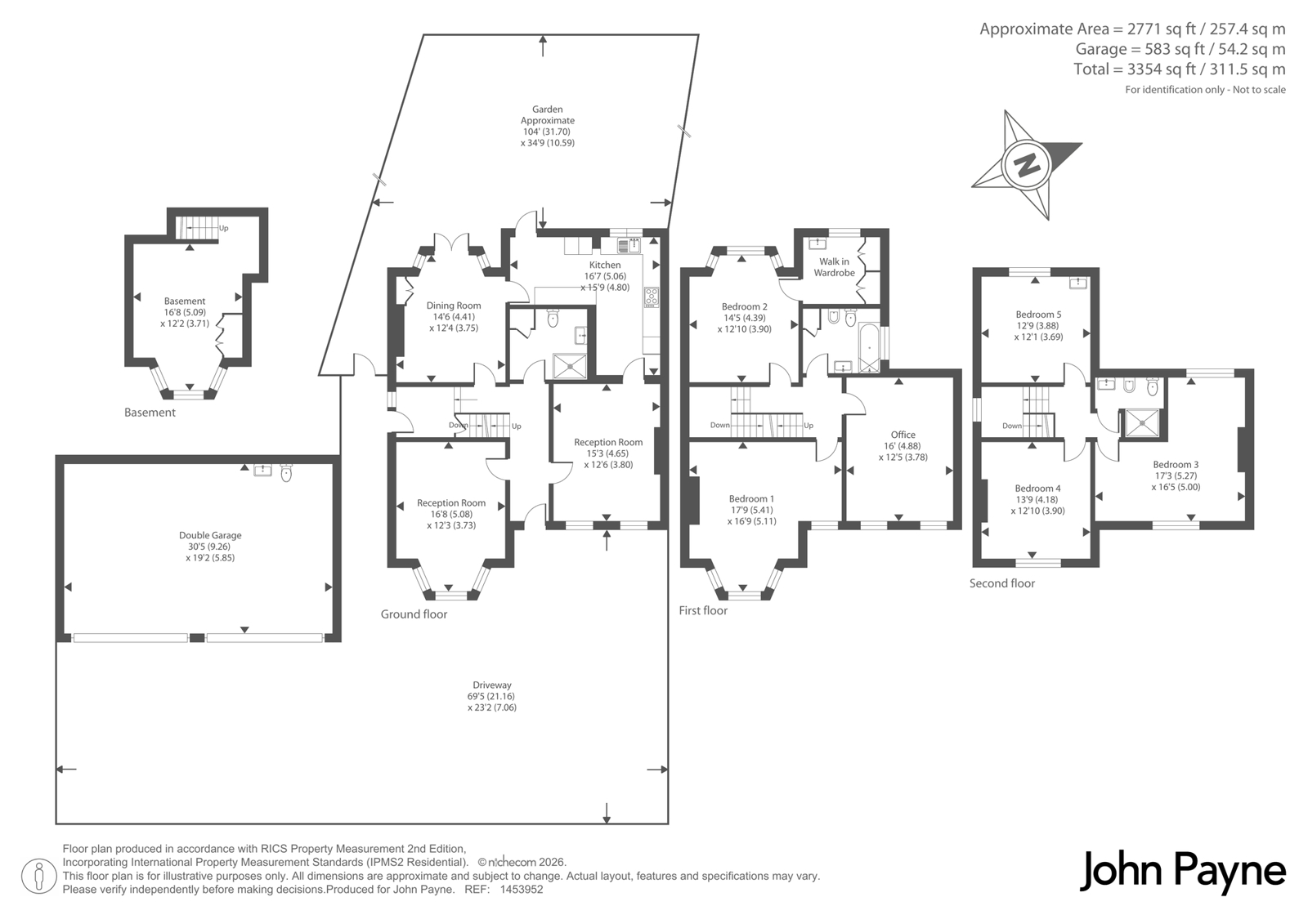 136, Coleraine Road, Blackheath floorplan