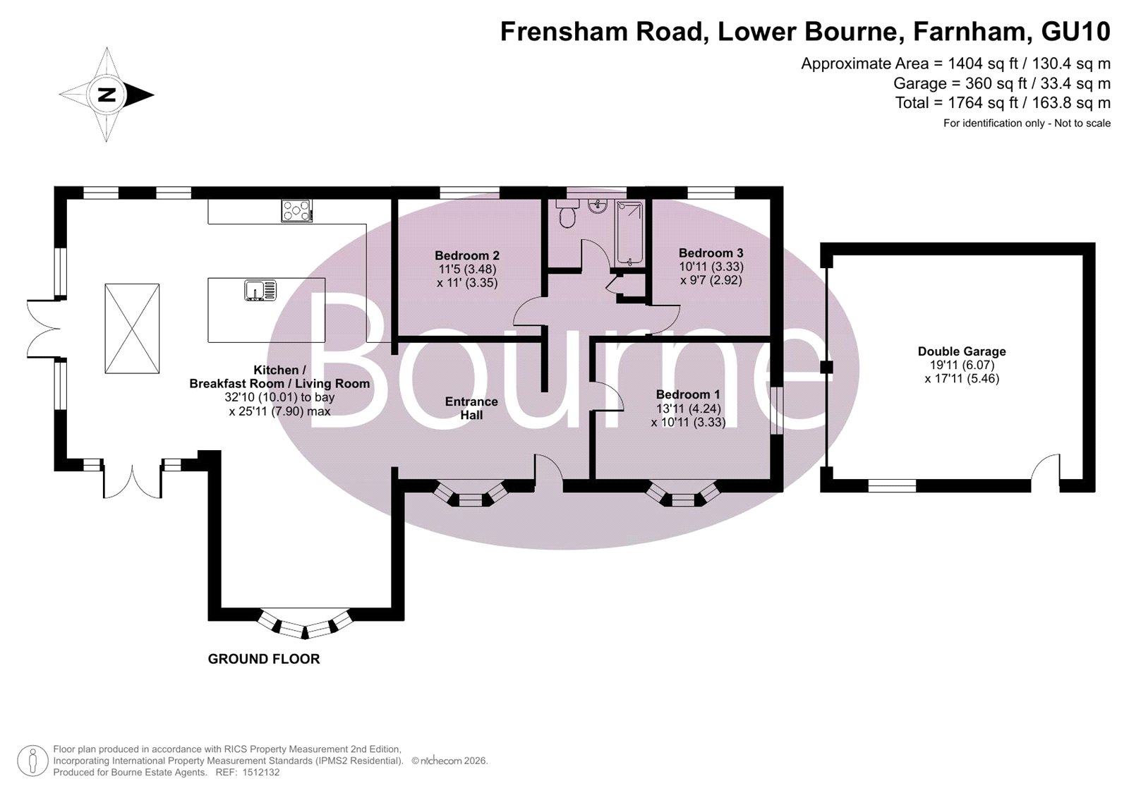62A, Frensham Road, Farnham floorplan