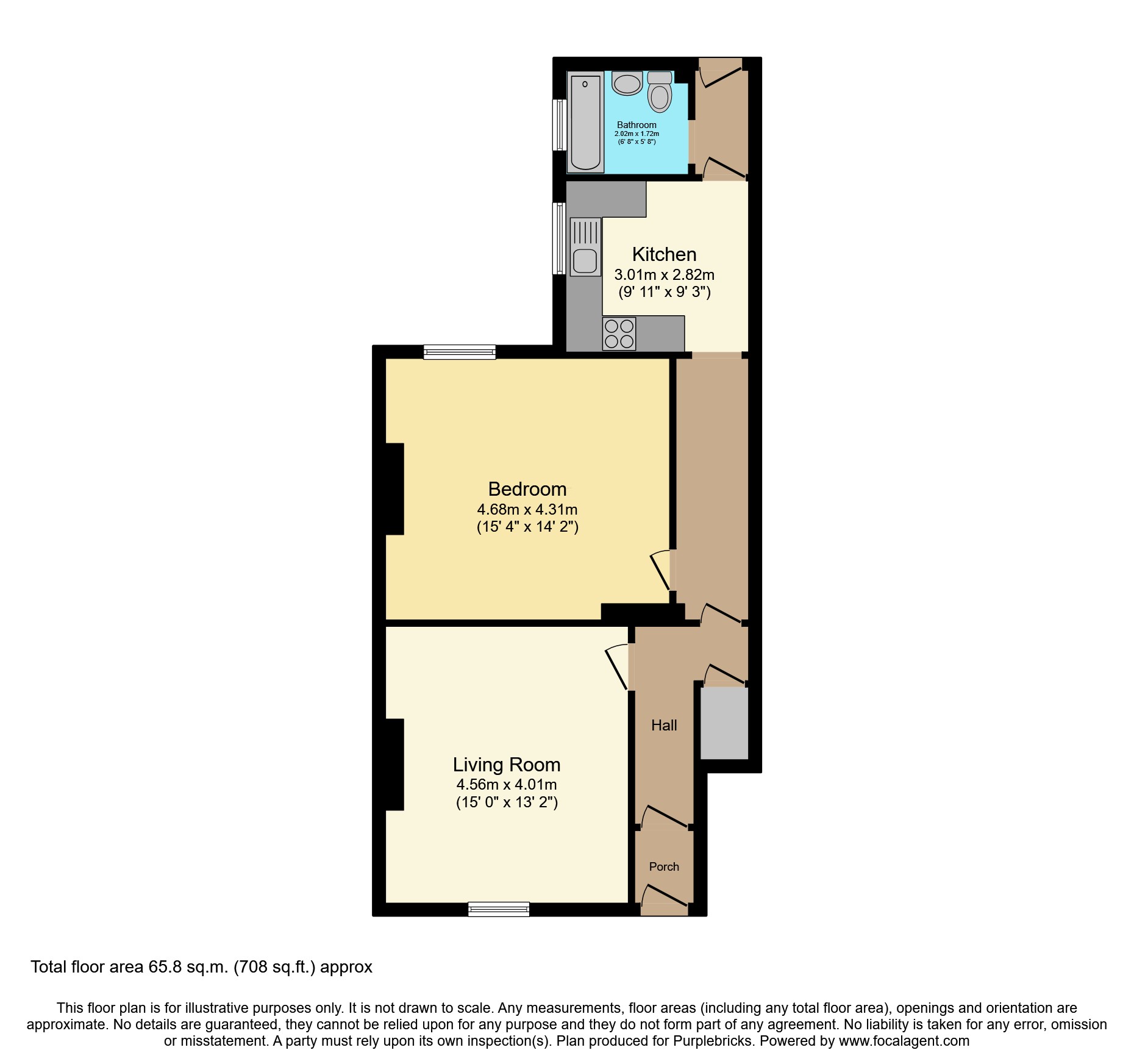 5, William Street West, North Shields floorplan