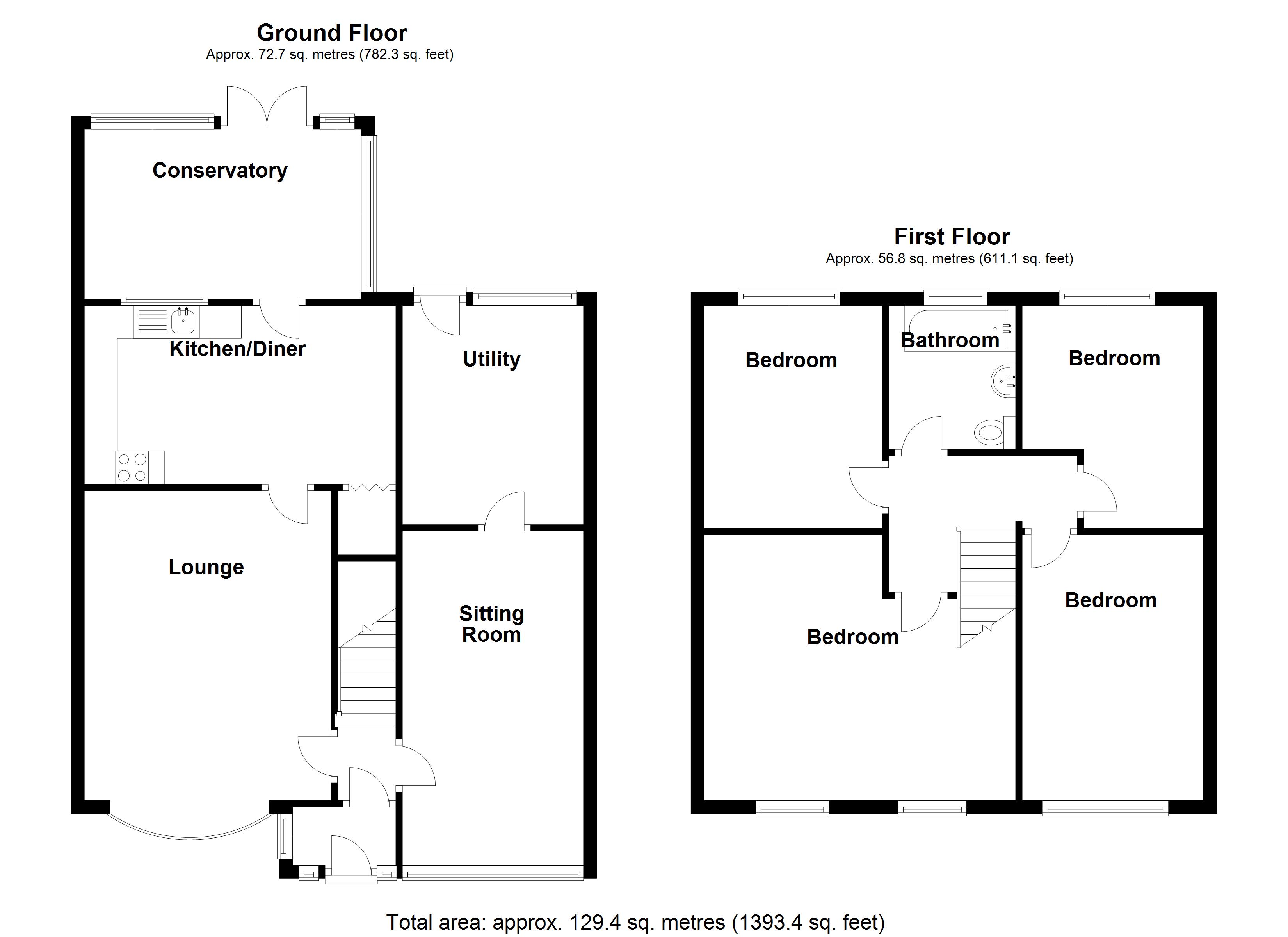 4 bed semidetached house for sale in Chamberlain Crescent, Shirley, Solihull B90 Zoopla