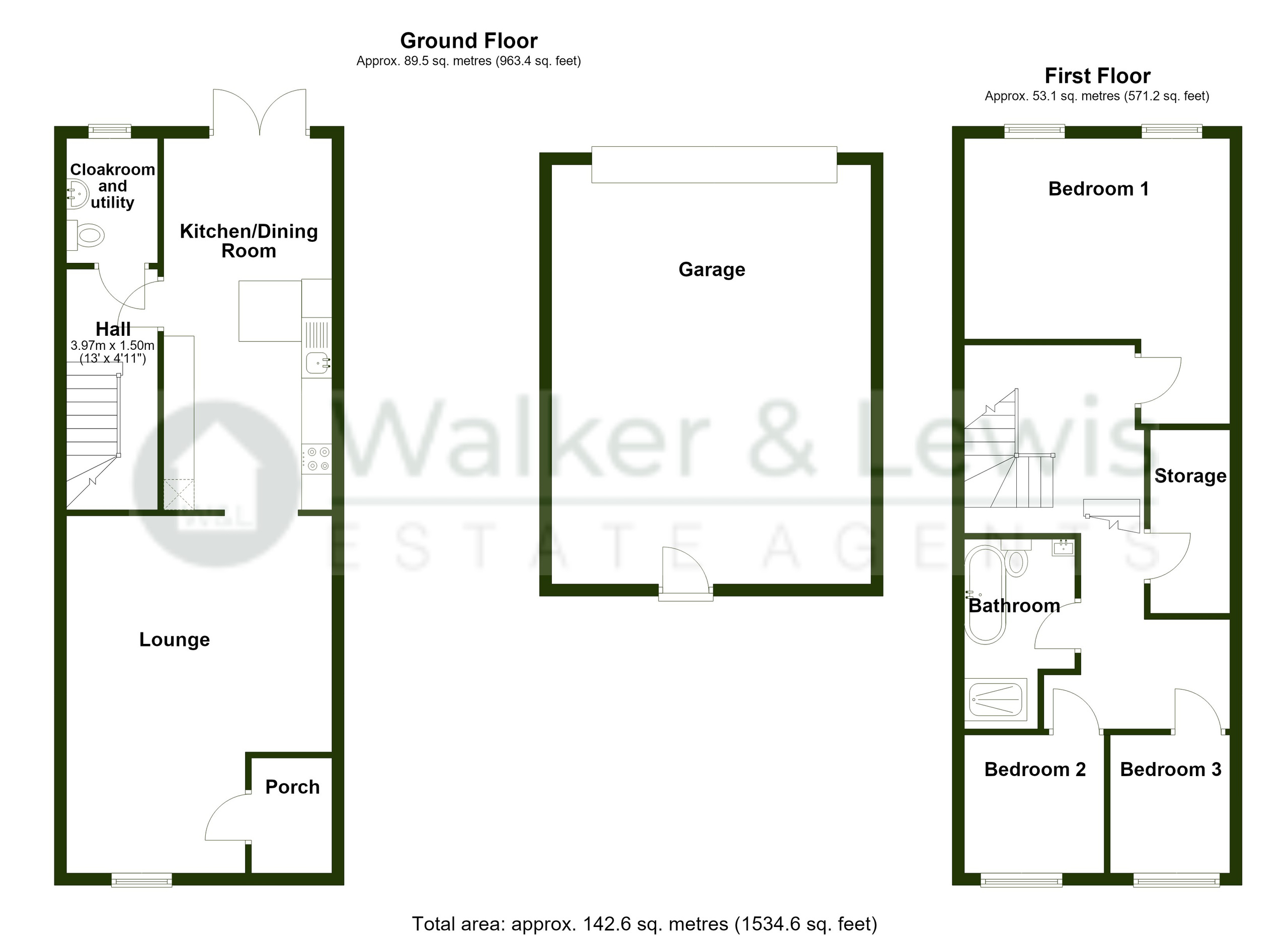 33 Cross King Street, Merthyr Tydfil floorplan