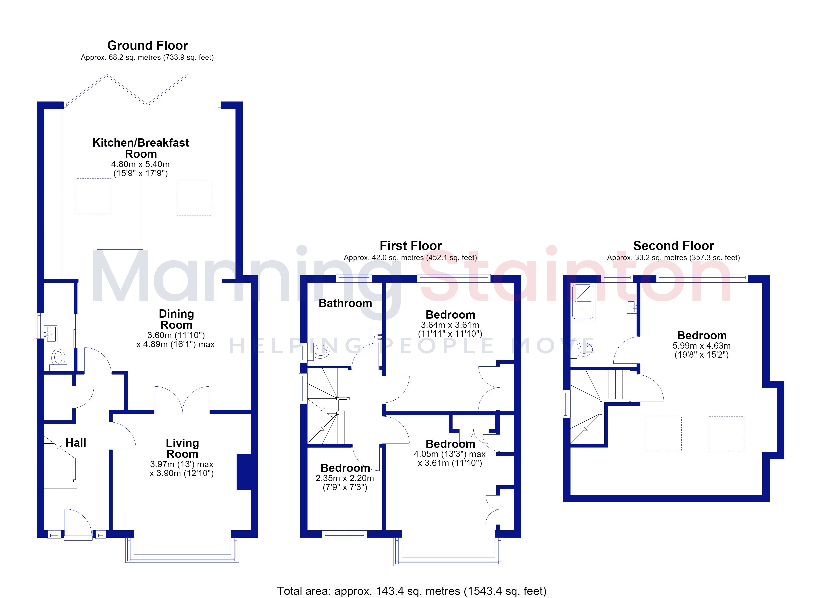 66, Hetton Road, Leeds floorplan