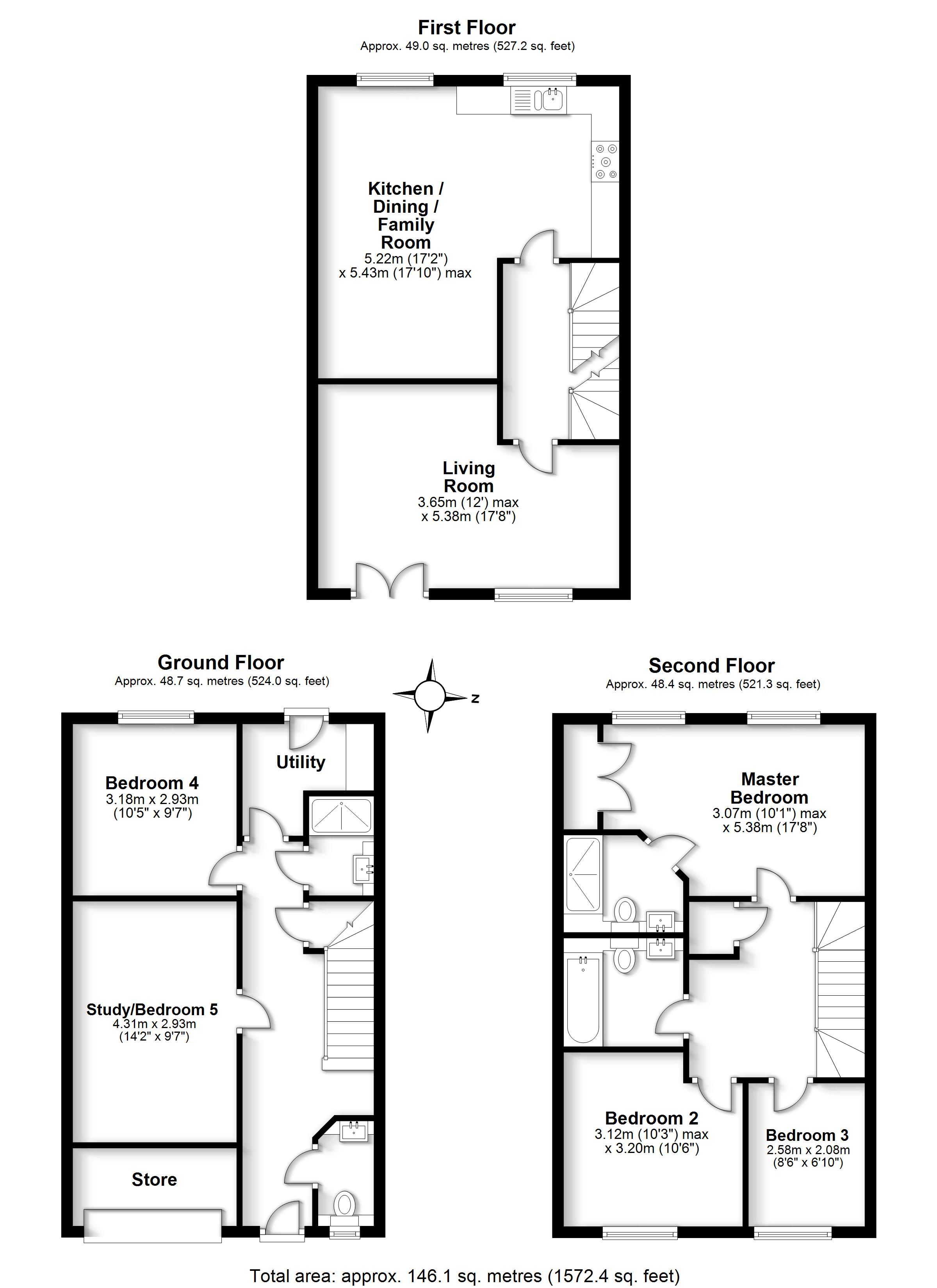 4 Bedrooms End terrace house for sale in Colnhurst Road, Watford, Hertfordshire WD17