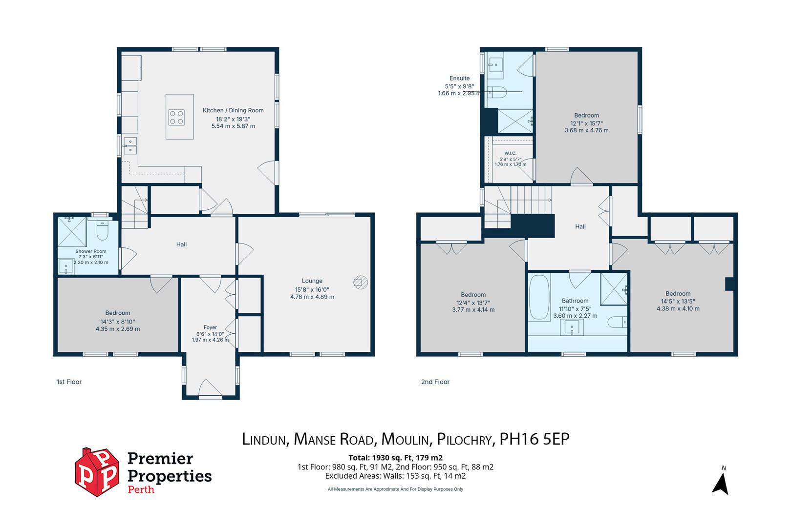 Lindun, Manse Road, Pitlochry floorplan