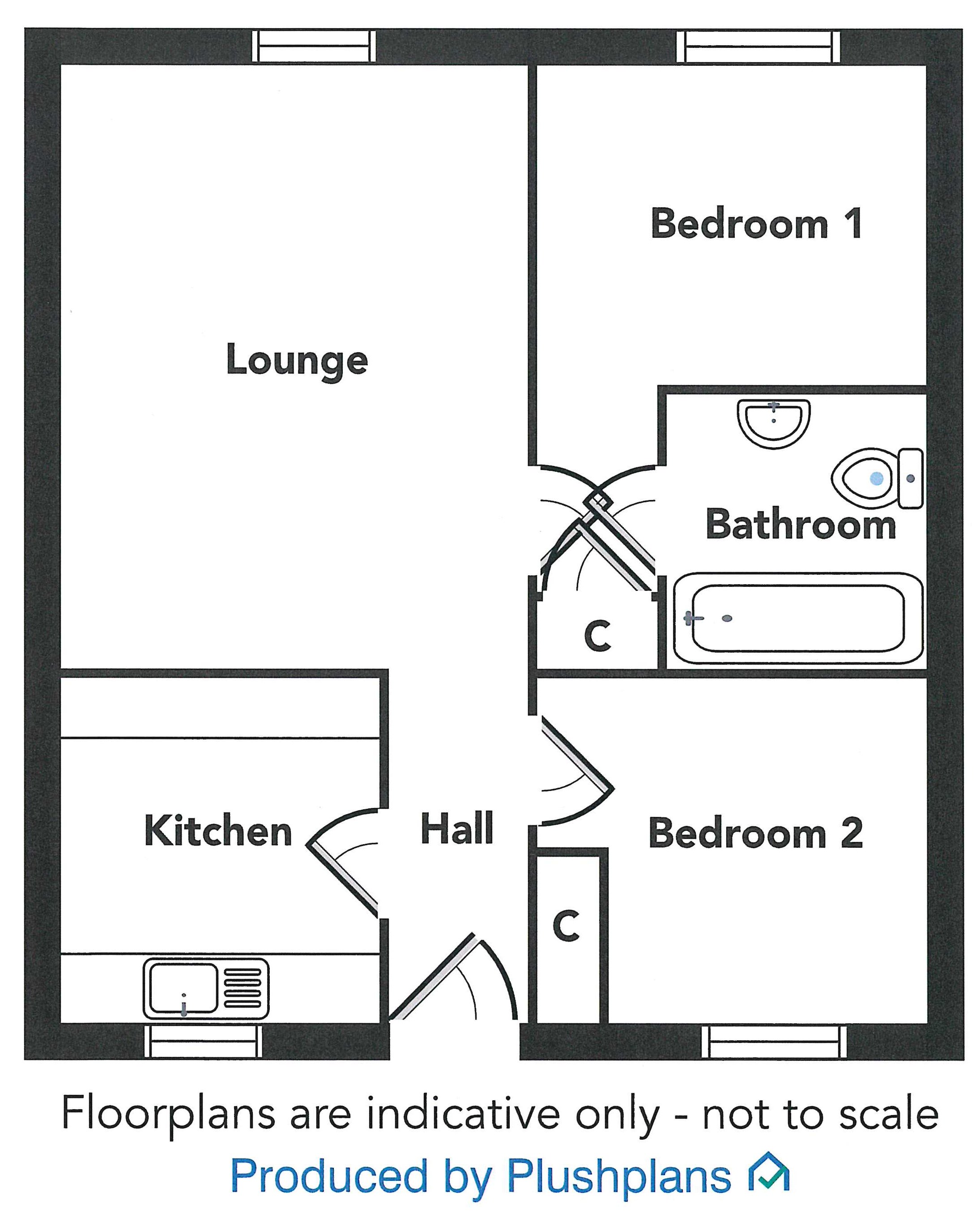 24, Cumloden Mews , Cumloden Road, Newton Stewart floorplan