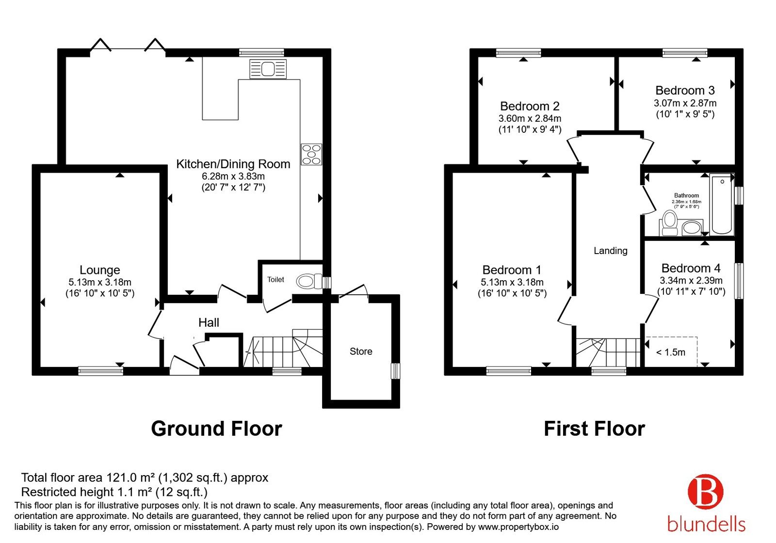 65, Greenwood Crescent, South Yorkshire floorplan