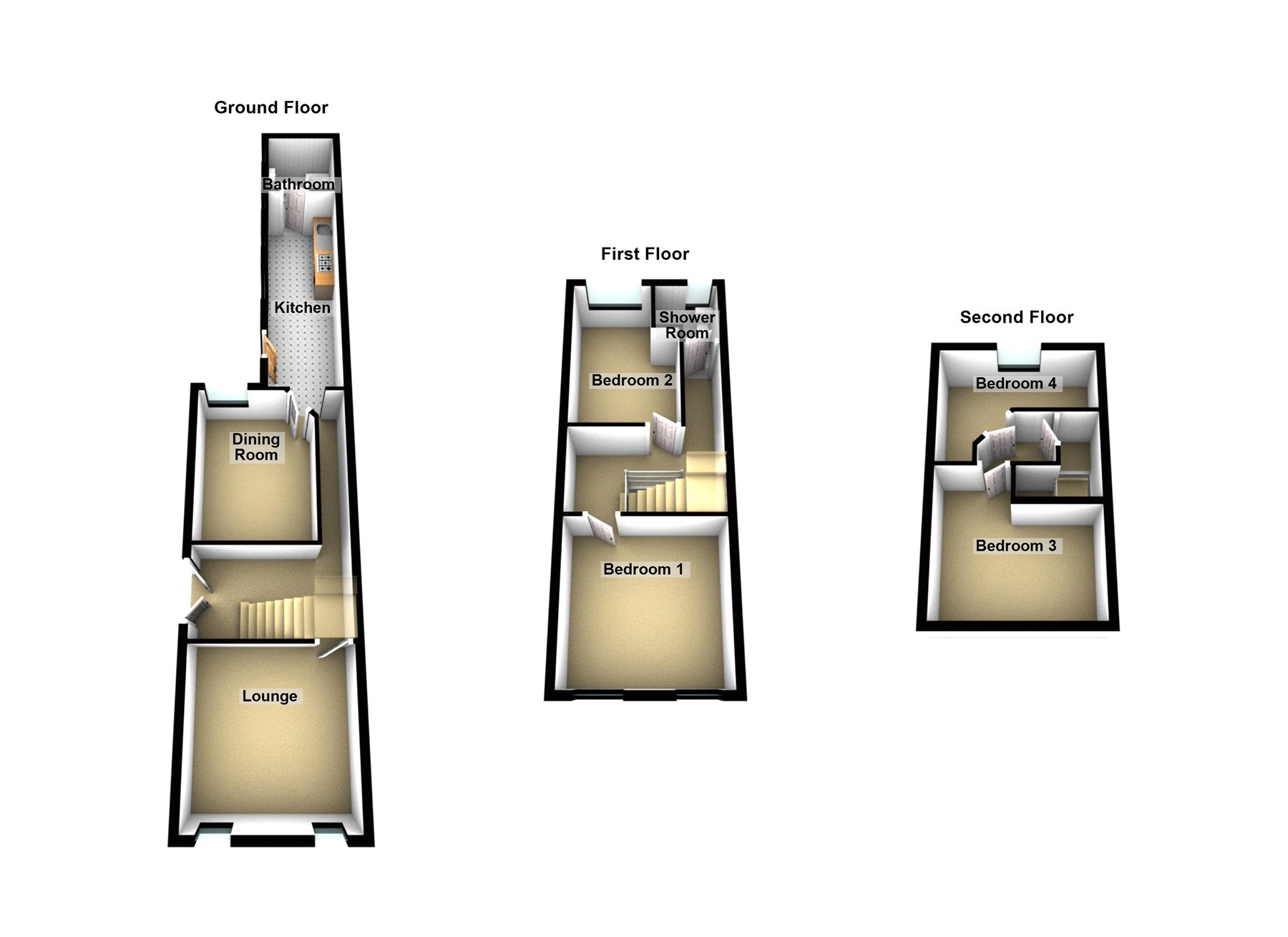4 Bedrooms Terraced house for sale in Ely Street, Lincoln LN1