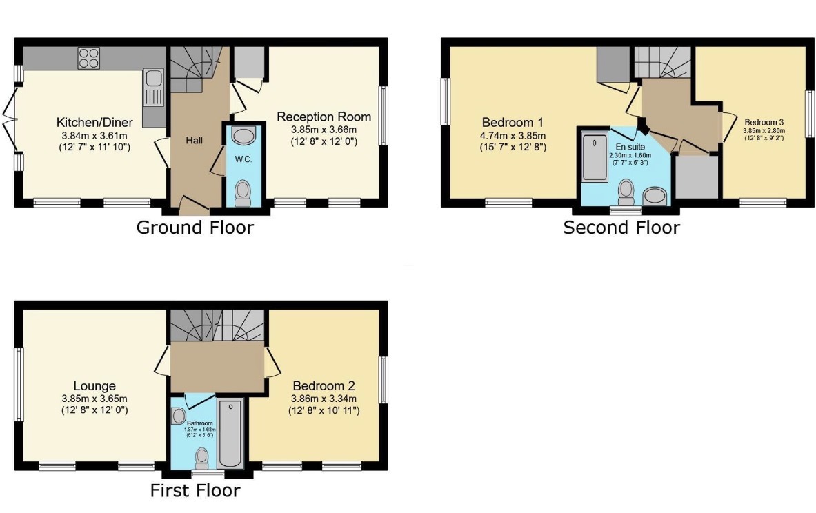 150 Tay Road, Leicester floorplan