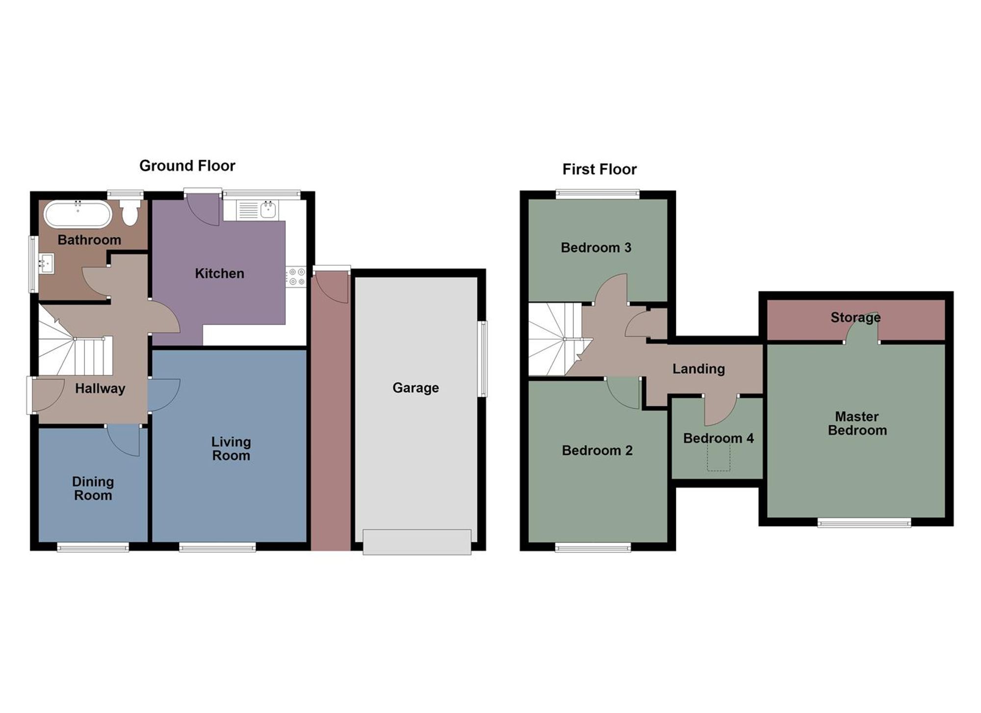 2 Heol Bedwas, Swansea floorplan