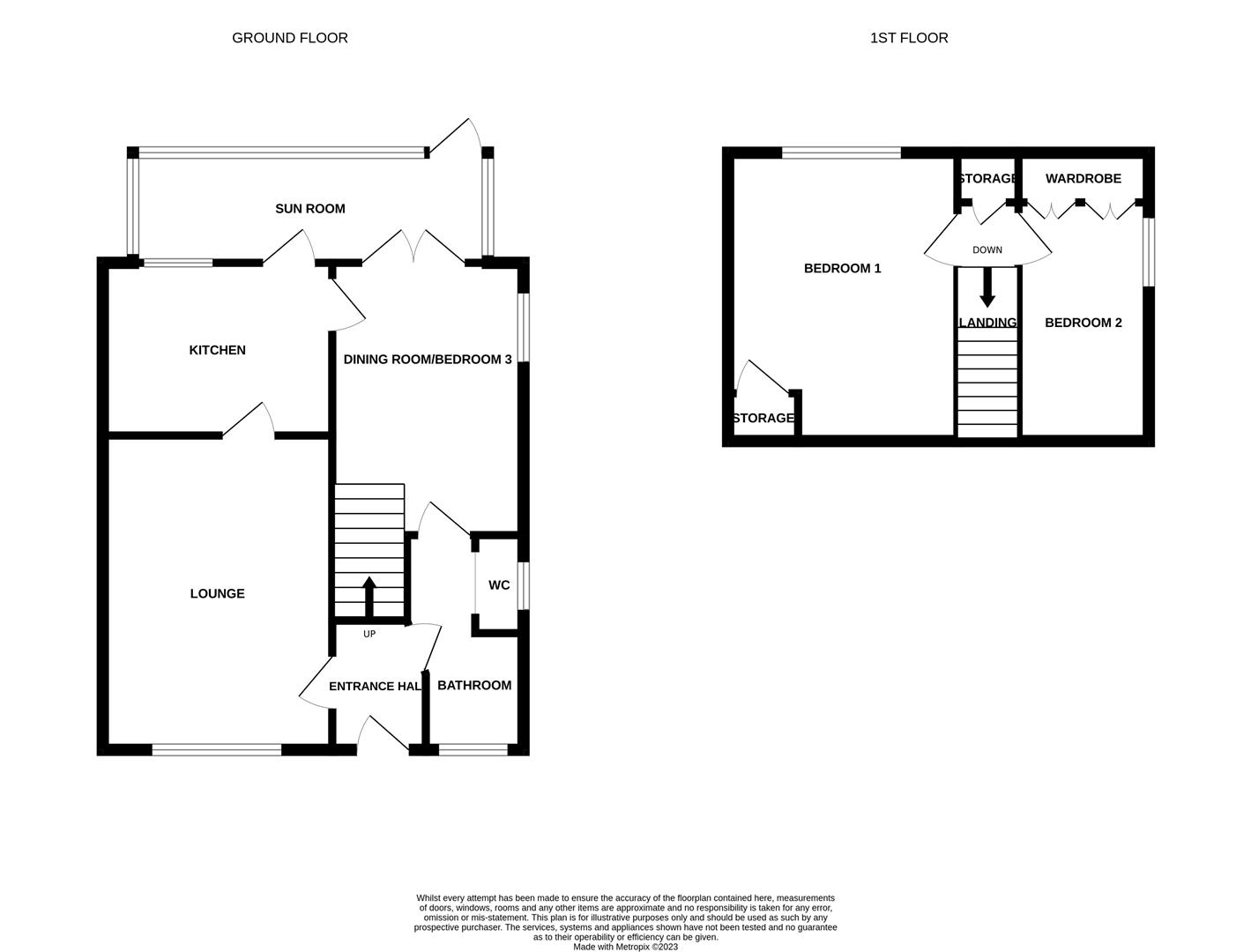 Belmont Avenue, Sandbach floorplan
