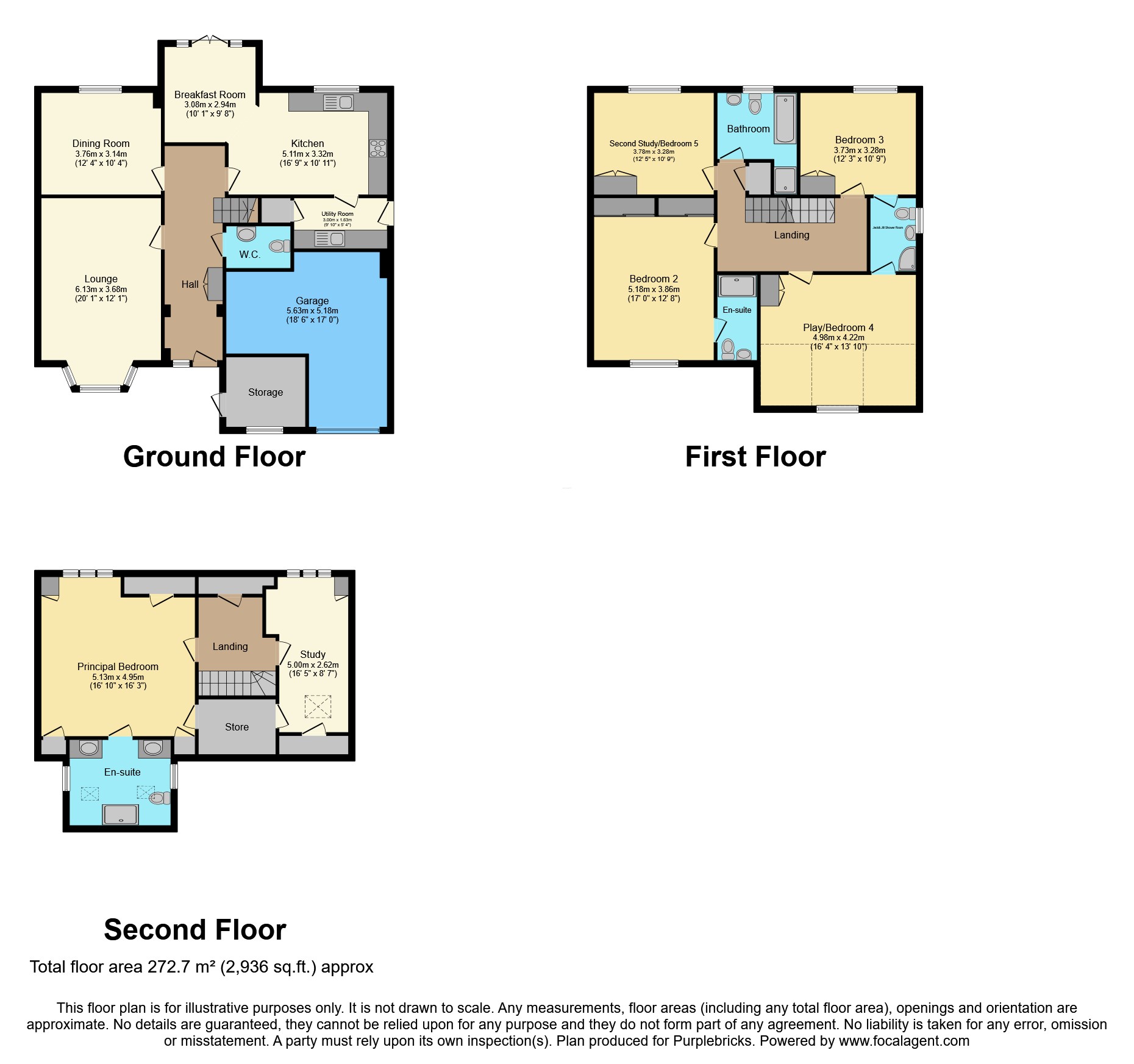 15, Red Kite Way, High Wycombe floorplan