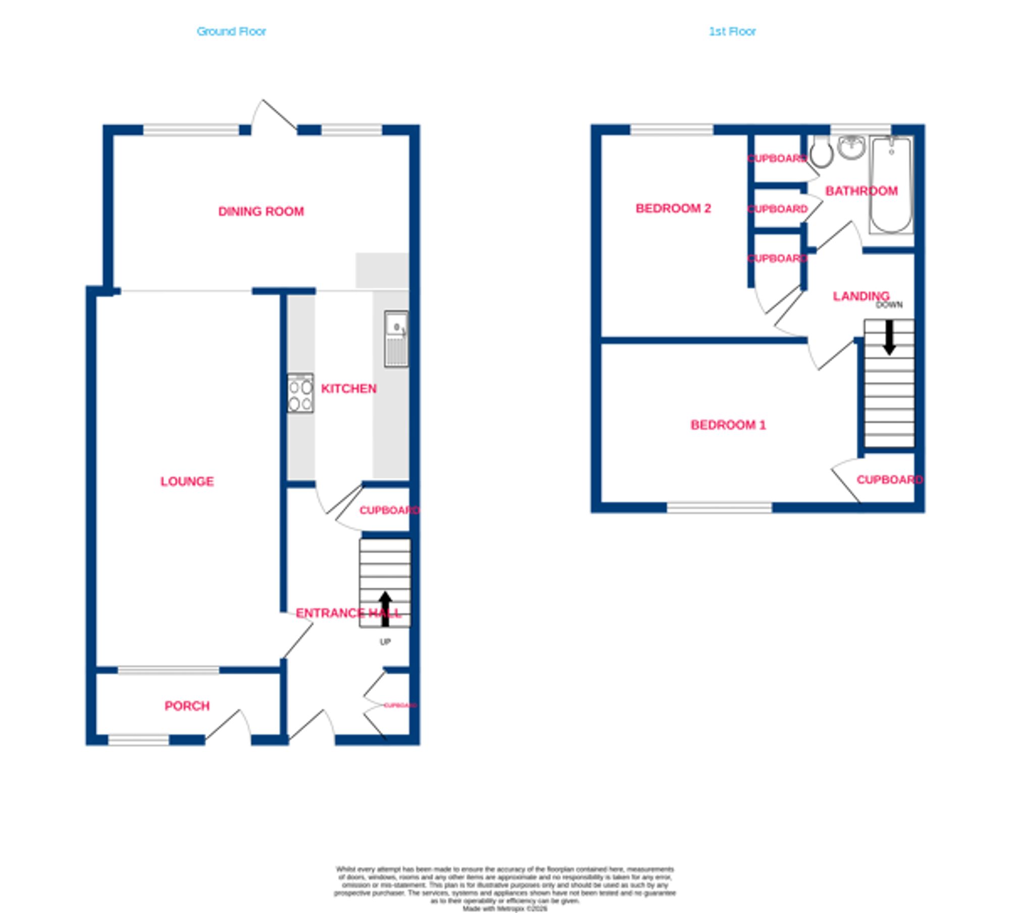 18 Thornbush, Basildon floorplan