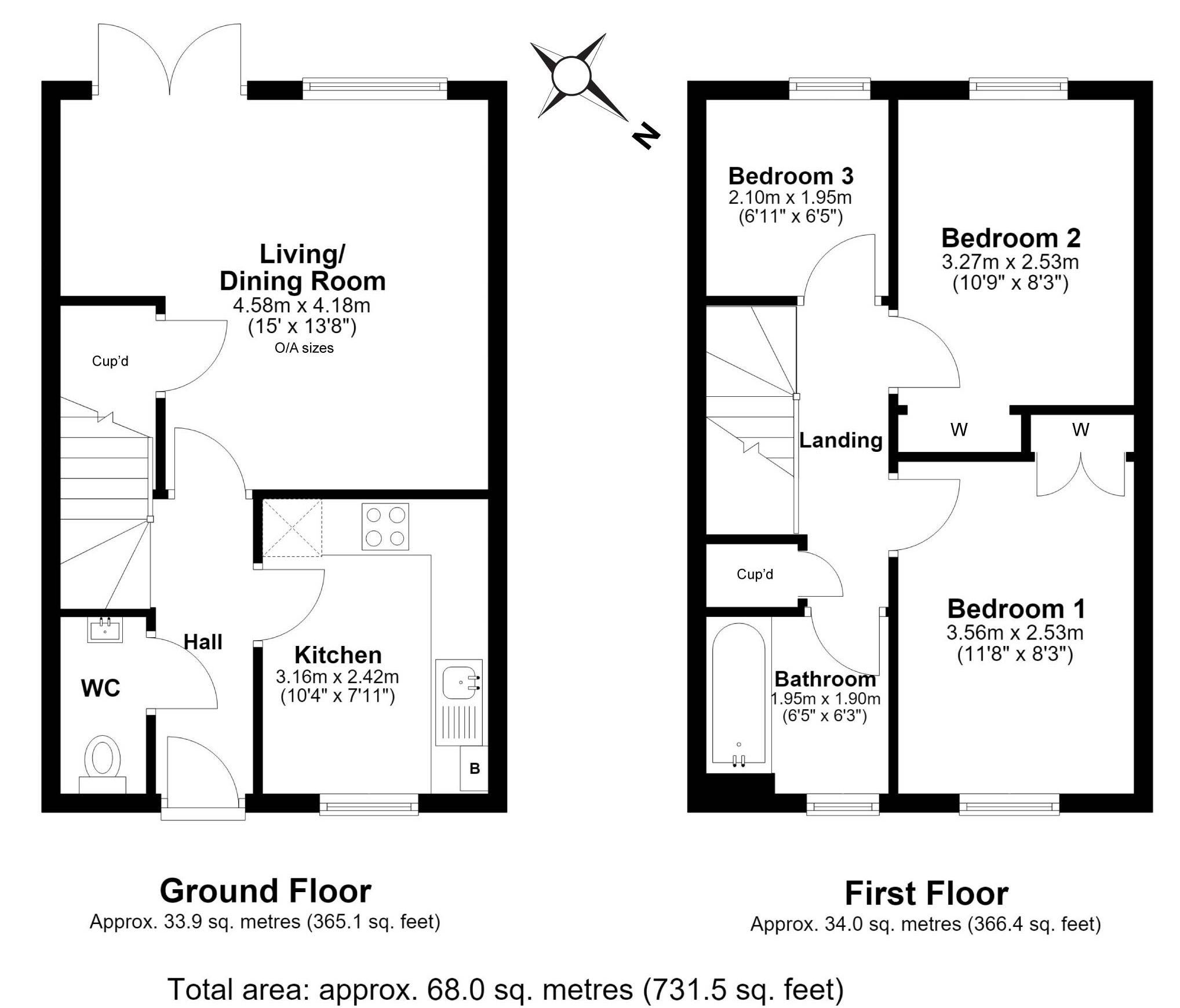 16, Caledonian Crescent, Prestonpans floorplan