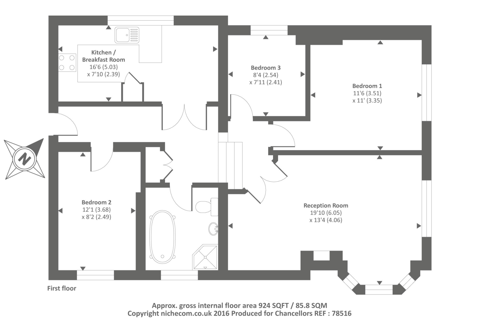 Bagshot, Surrey GU19, 3 bedroom flat for sale 56598922 PrimeLocation