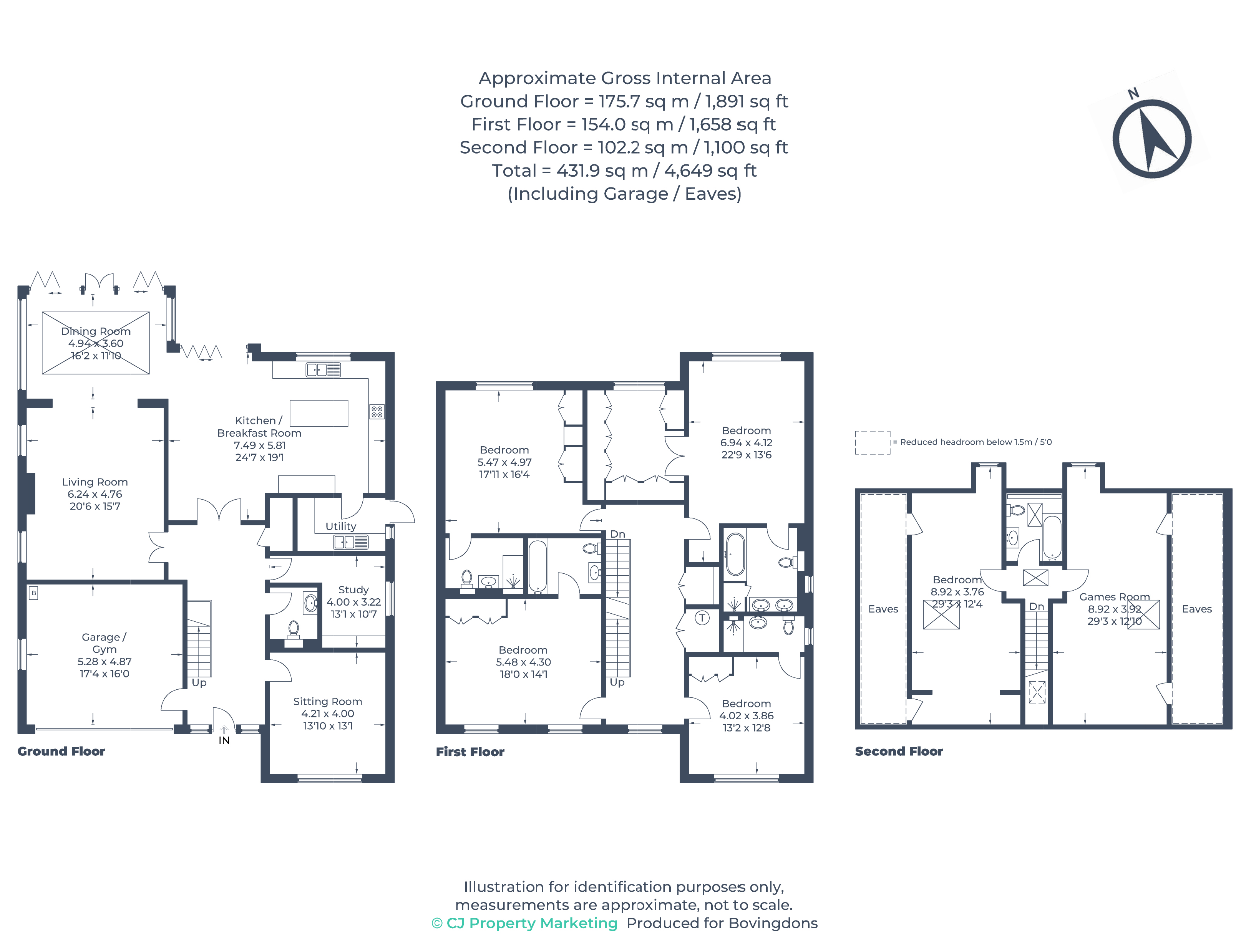 7, Upper Drive, Buckinghamshire floorplan