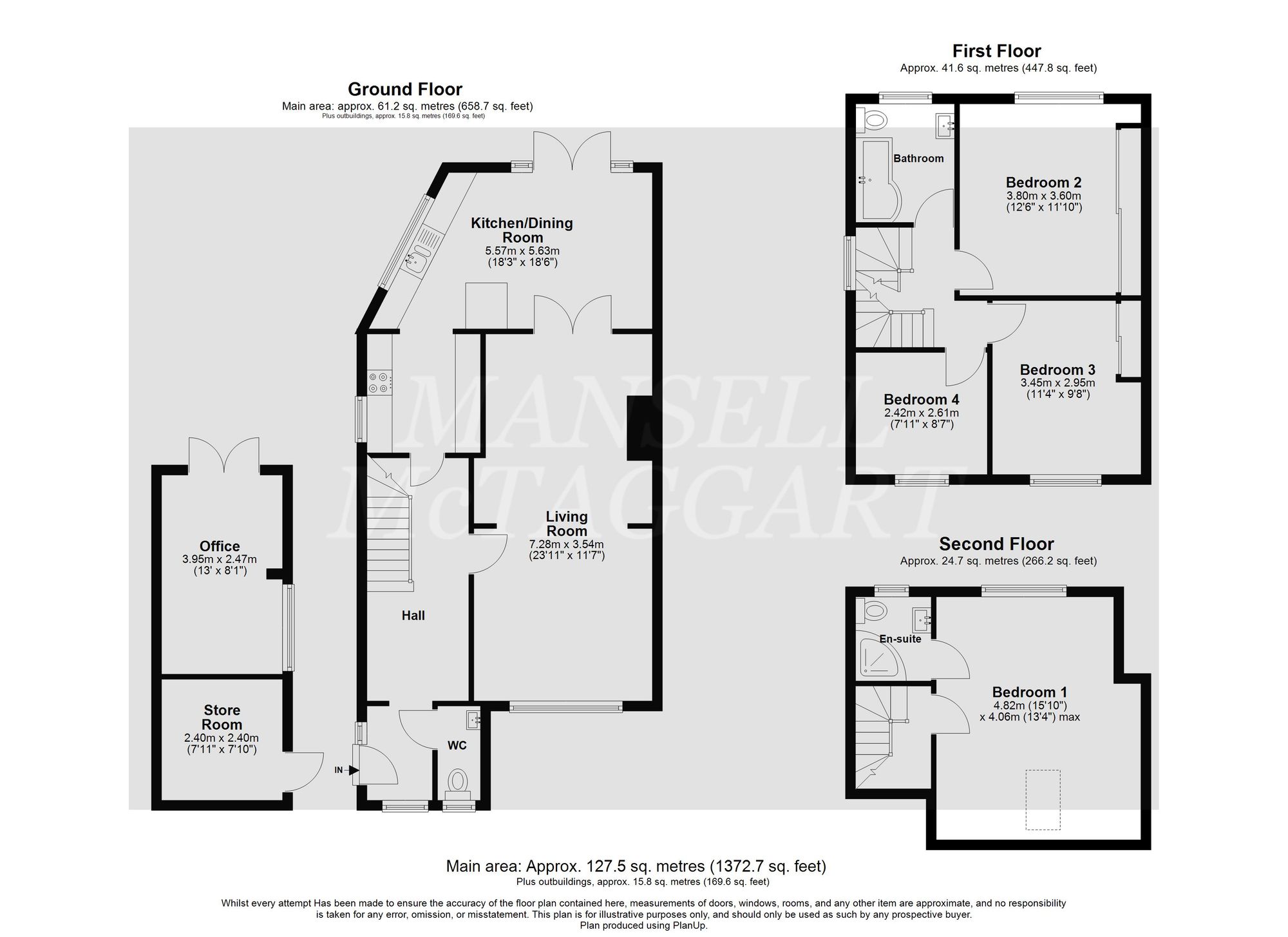 57 Crossways, Crawley floorplan