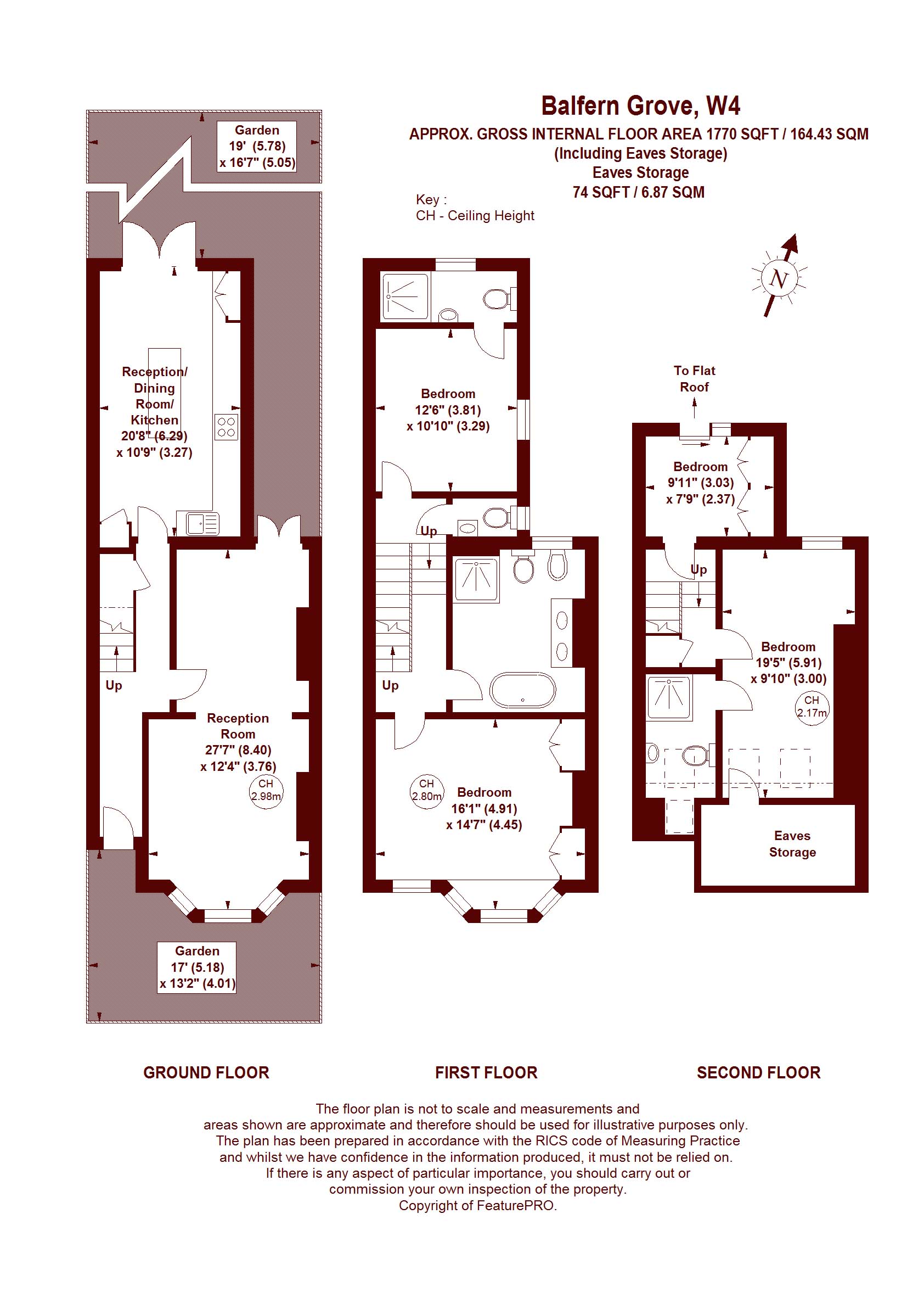 4 Bedrooms Terraced house for sale in Balfern Grove, London W4