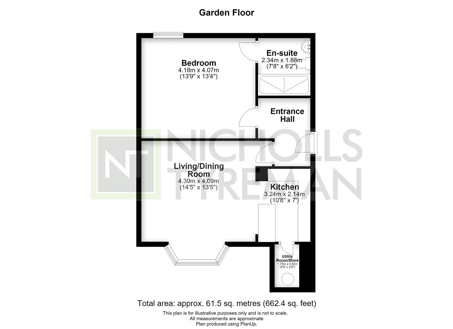 Apartment A, 17-18, York Place, Harrogate floorplan