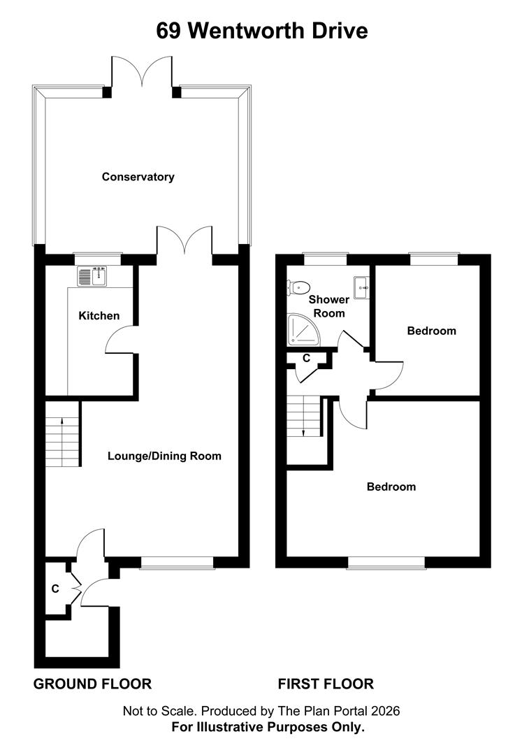 69, Wentworth Drive, Bishop's Stortford floorplan
