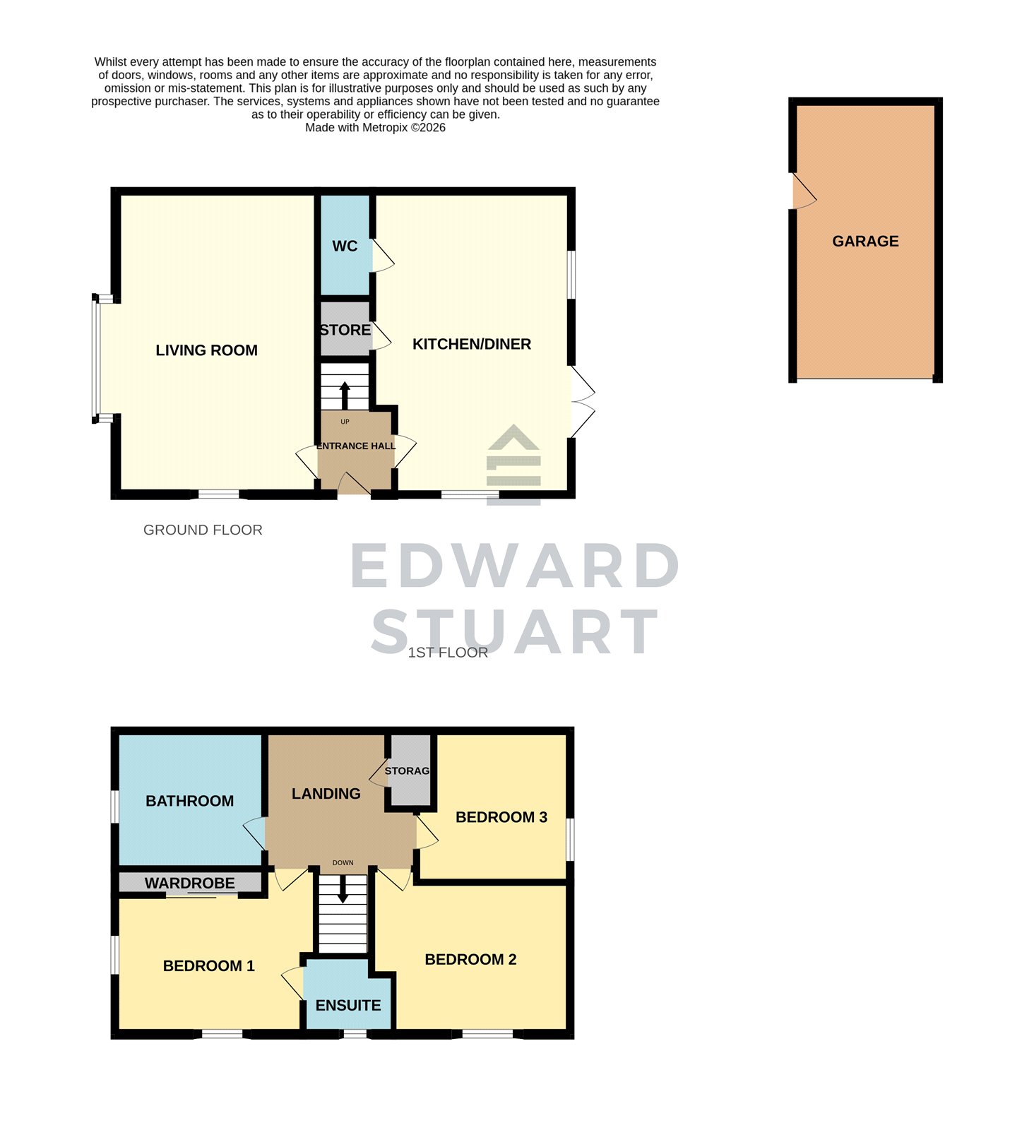 4, Luffield Close, Peterborough floorplan