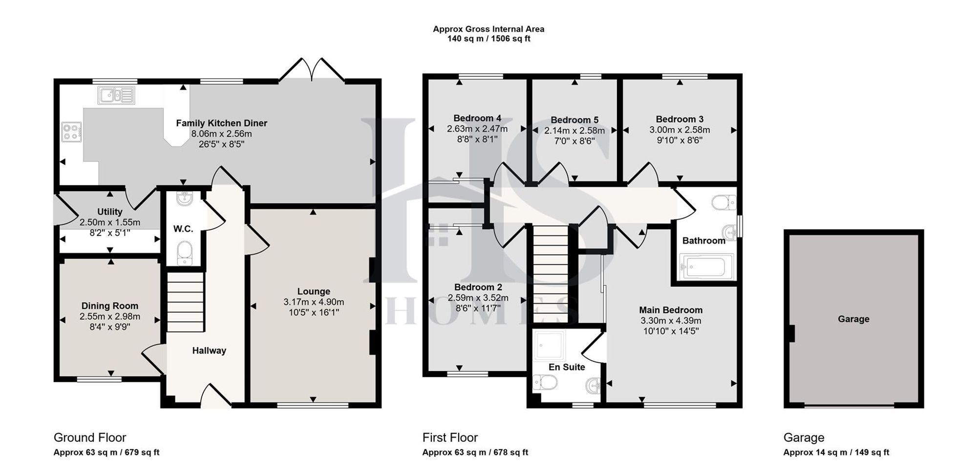 25 Miners Way, Cannock floorplan