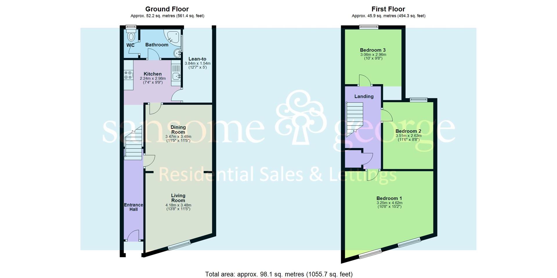 Southampton Street, Reading RG1, 3 bedroom terraced house for sale