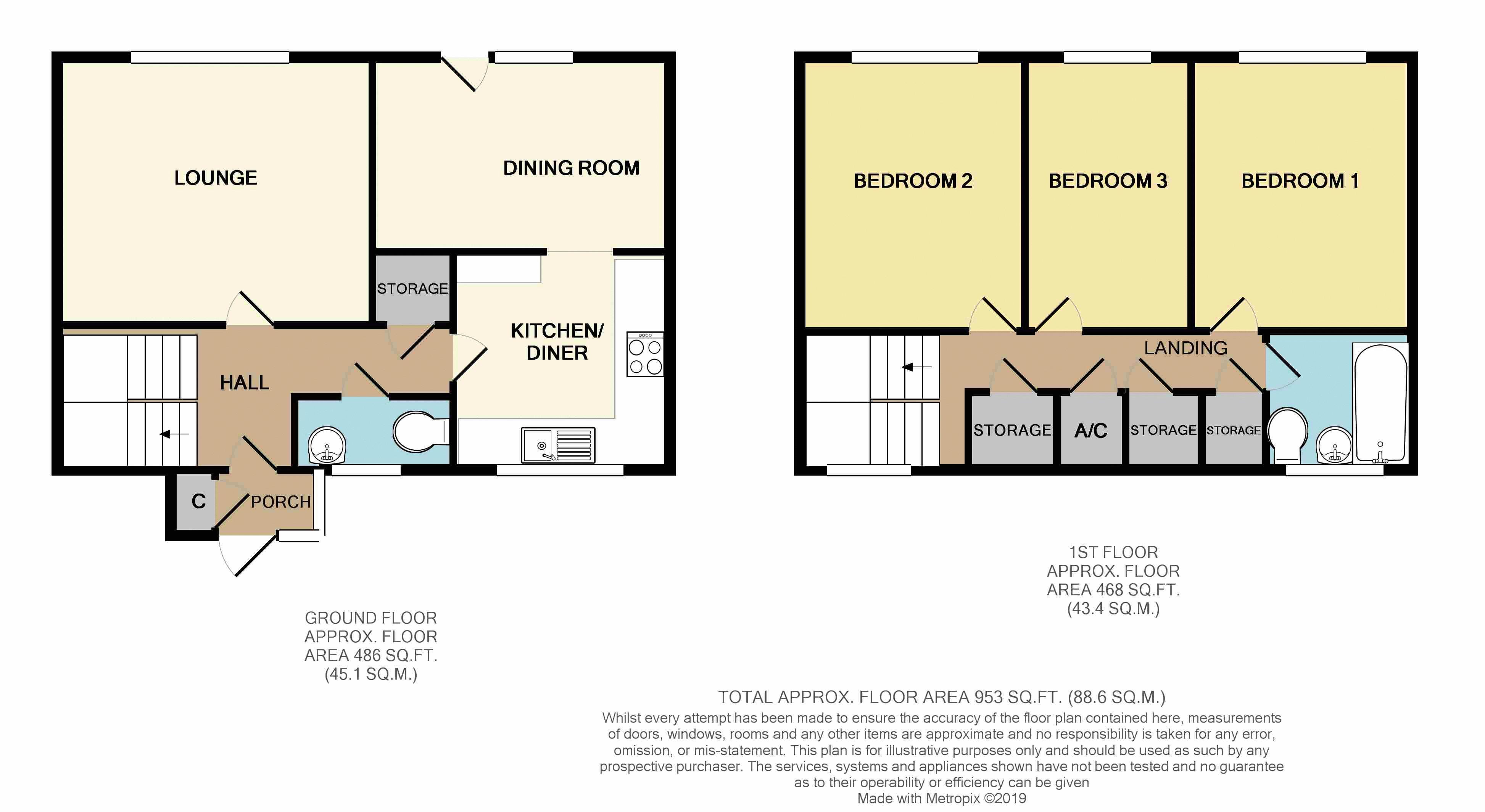 3 Bedrooms Terraced house for sale in Upper Field Close, Redditch B98