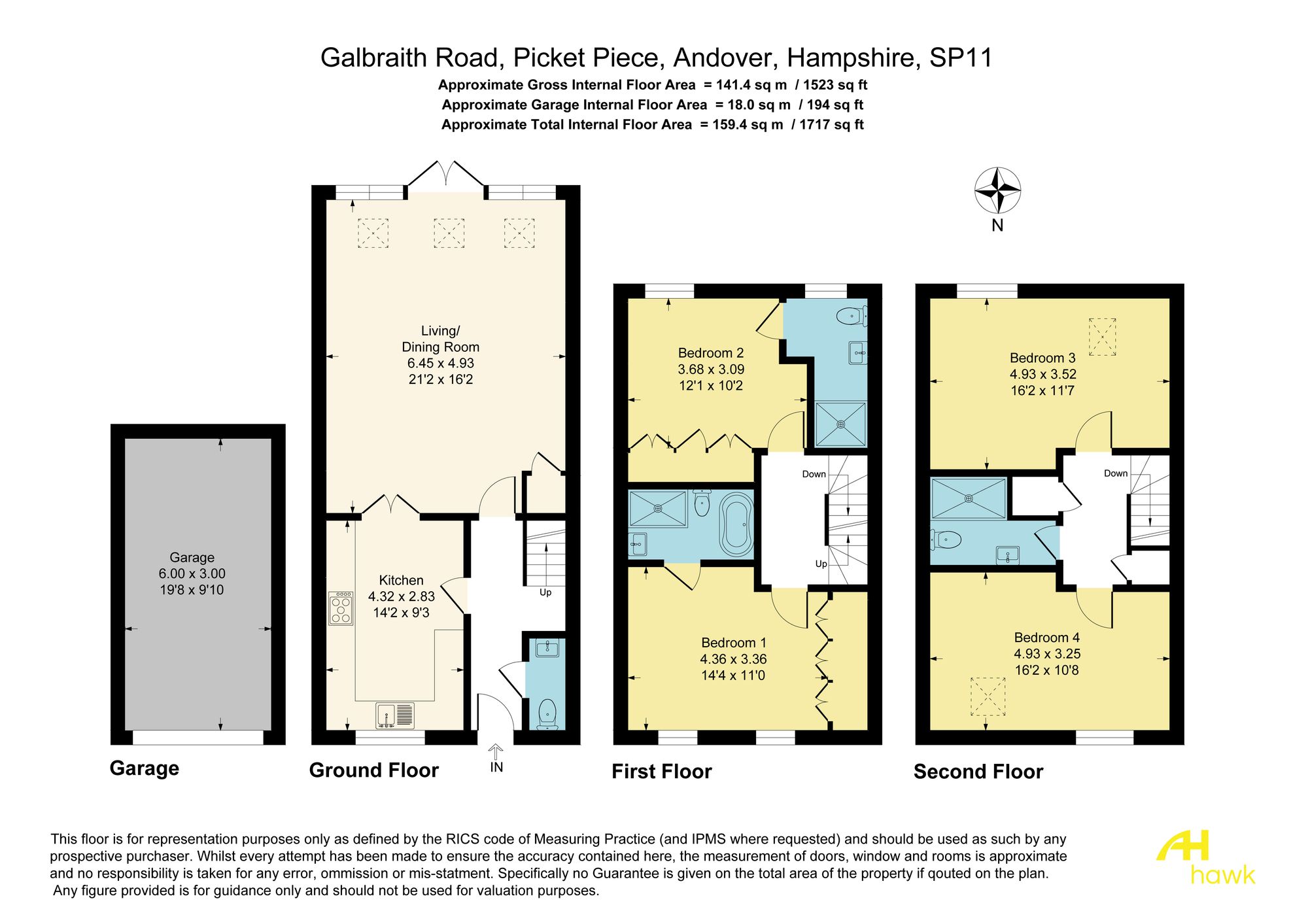 26 Galbraith Road, Andover floorplan