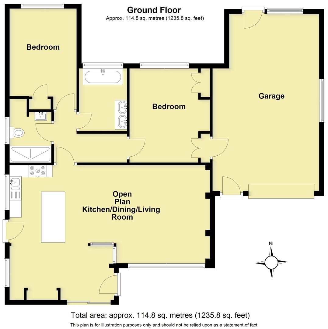 172, Mill Bank, Warwick floorplan