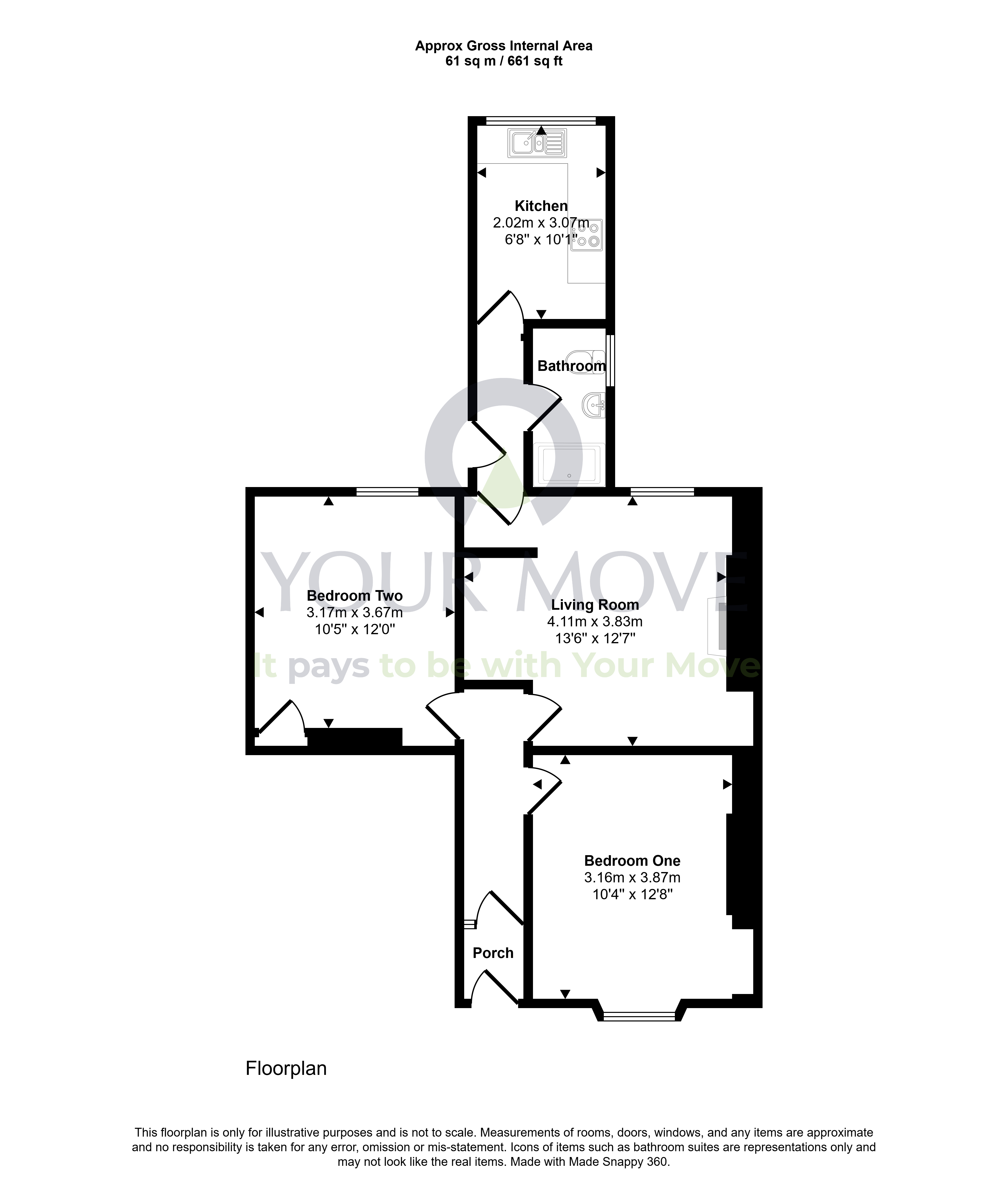 20, Henry Street, Dumfries and Galloway floorplan